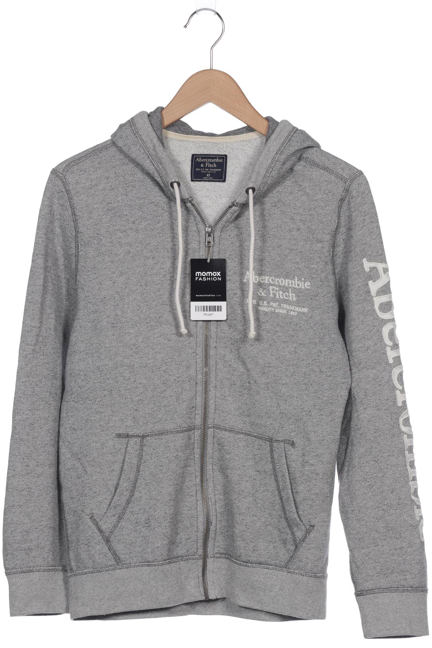 

Abercrombie & Fitch Herren Kapuzenpullover, grau