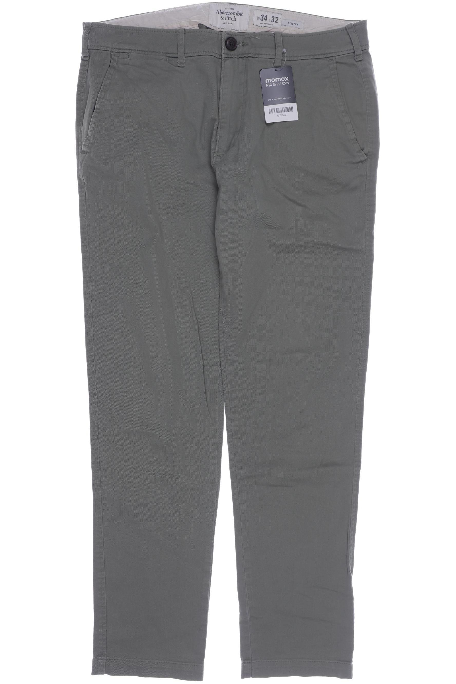 

Abercrombie & Fitch Herren Stoffhose, grün