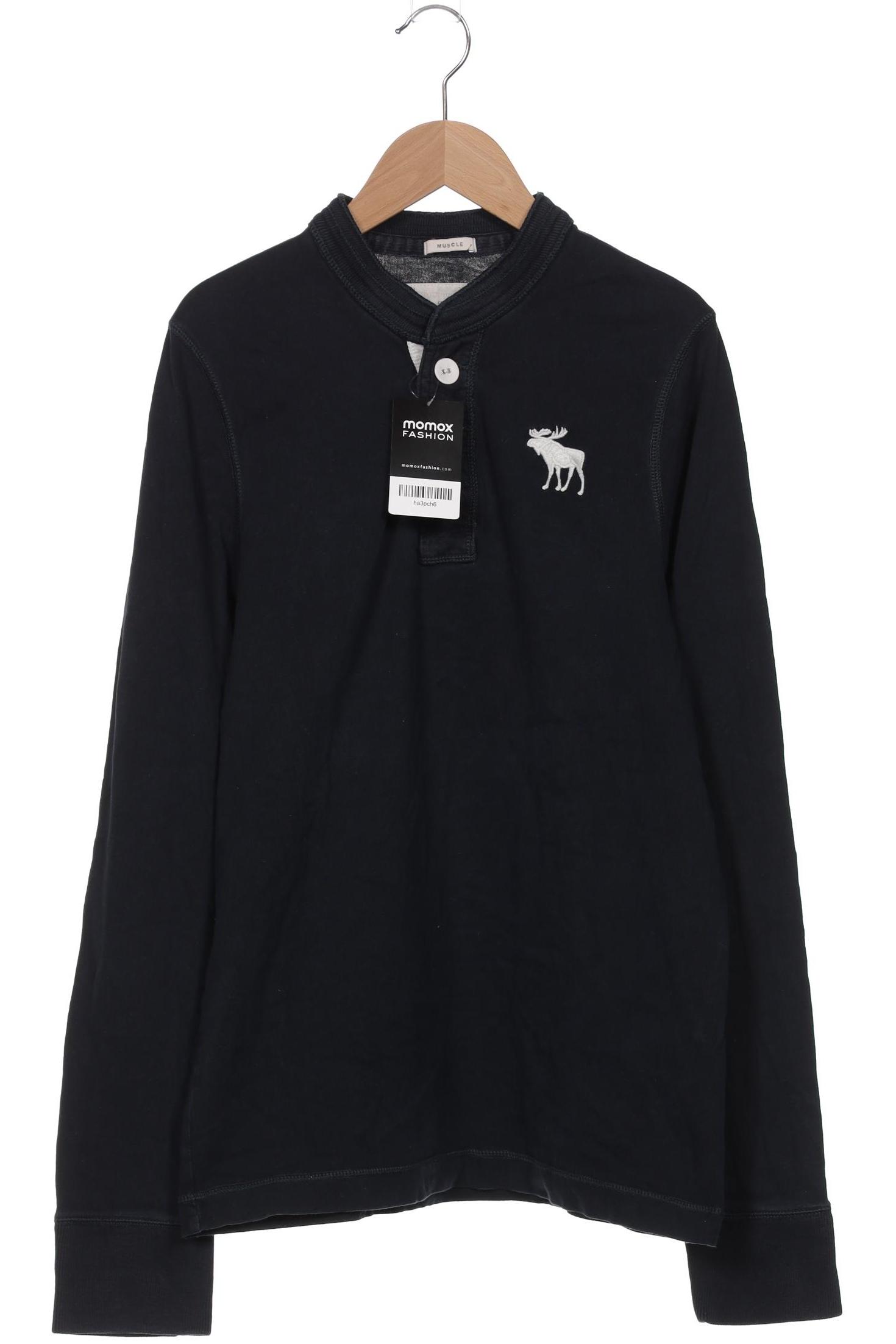 

Abercrombie & Fitch Herren Langarmshirt, marineblau, Gr. 56