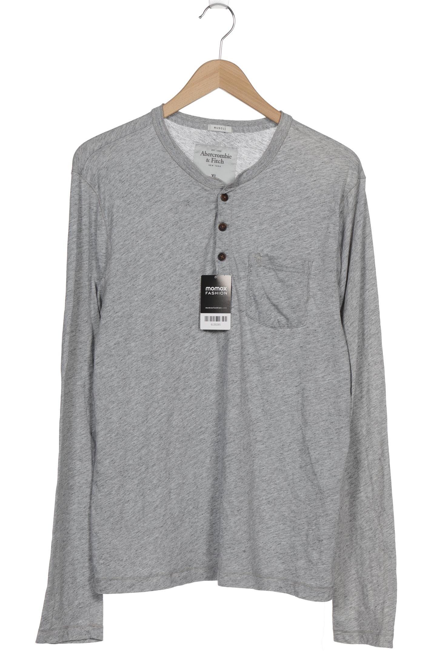 

Abercrombie & Fitch Herren Langarmshirt, grau, Gr. 54