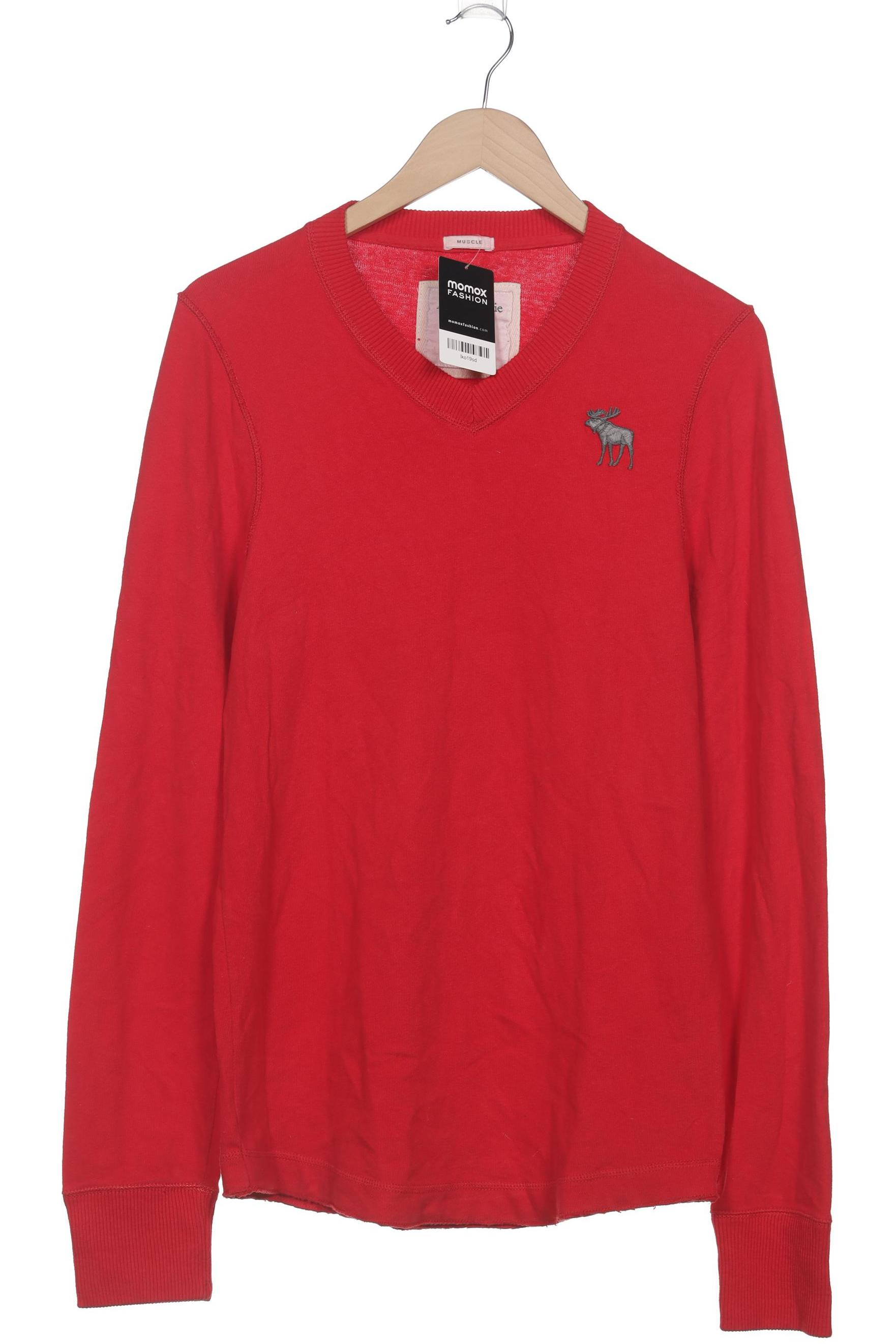 

Abercrombie & Fitch Herren Pullover, rot, Gr. 48