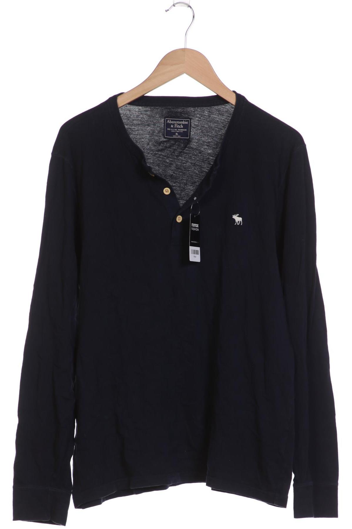 

Abercrombie & Fitch Herren Langarmshirt, marineblau, Gr. 54