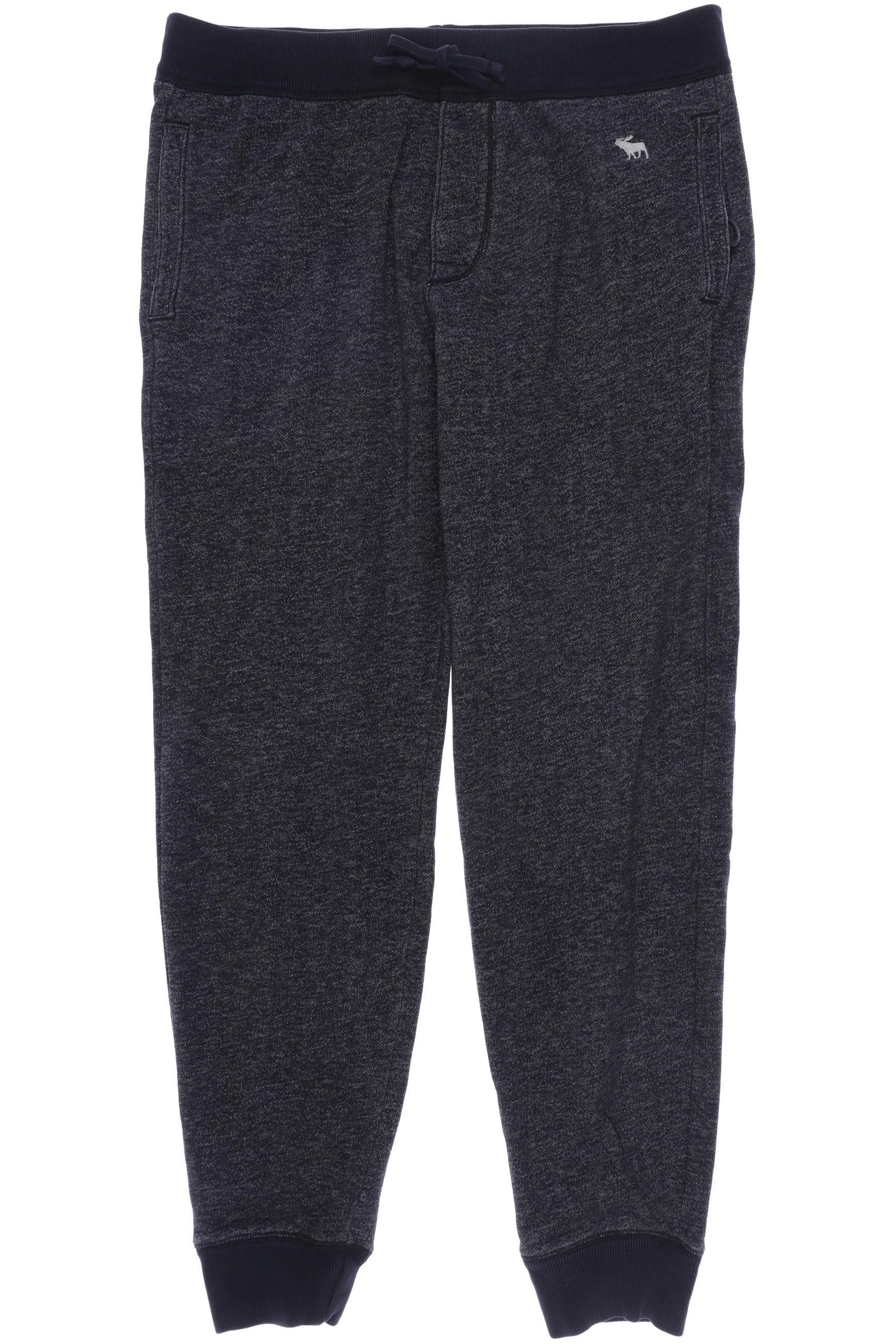 

Abercrombie & Fitch Herren Stoffhose, marineblau, Gr. 0
