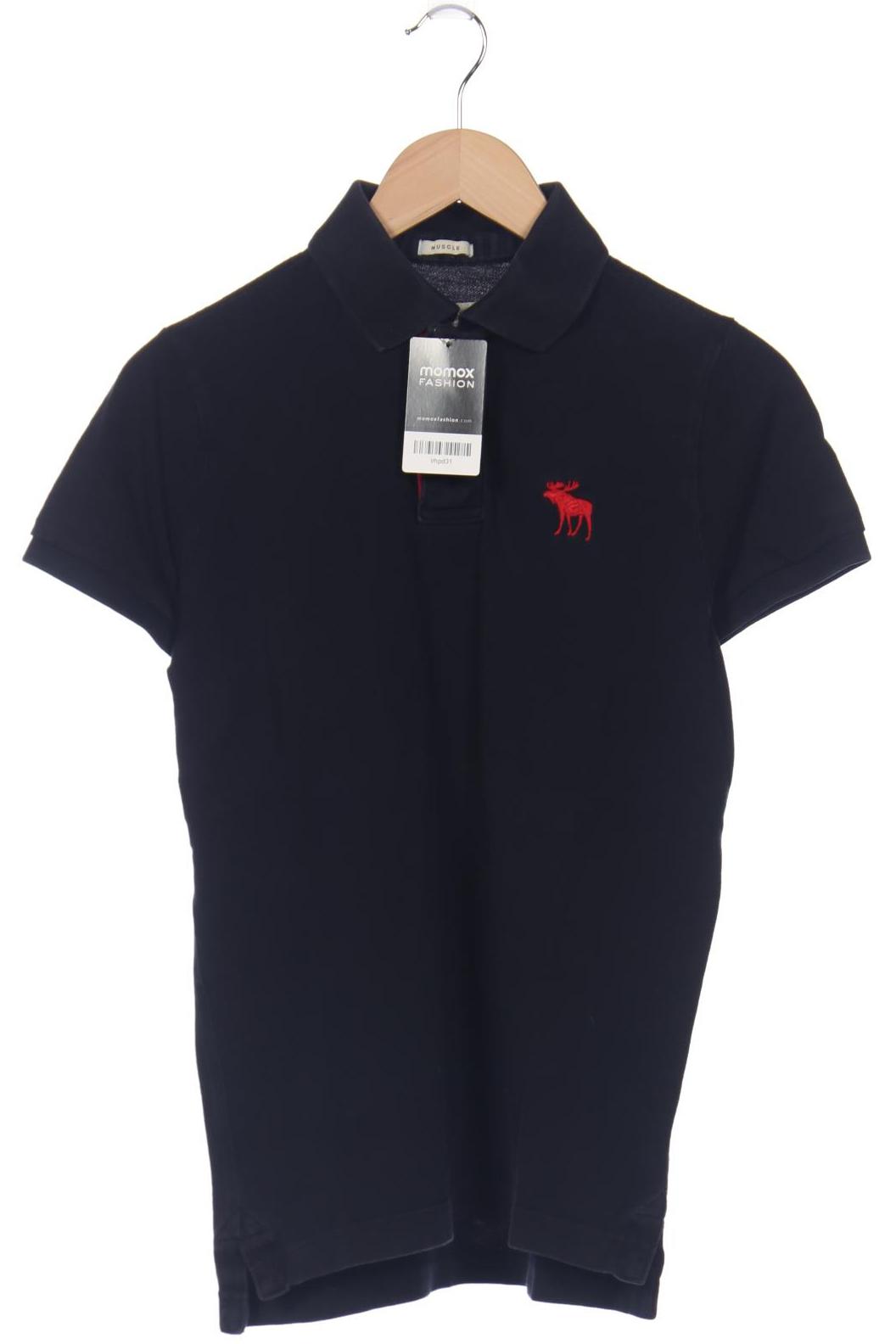 

Abercrombie & Fitch Herren Poloshirt, marineblau