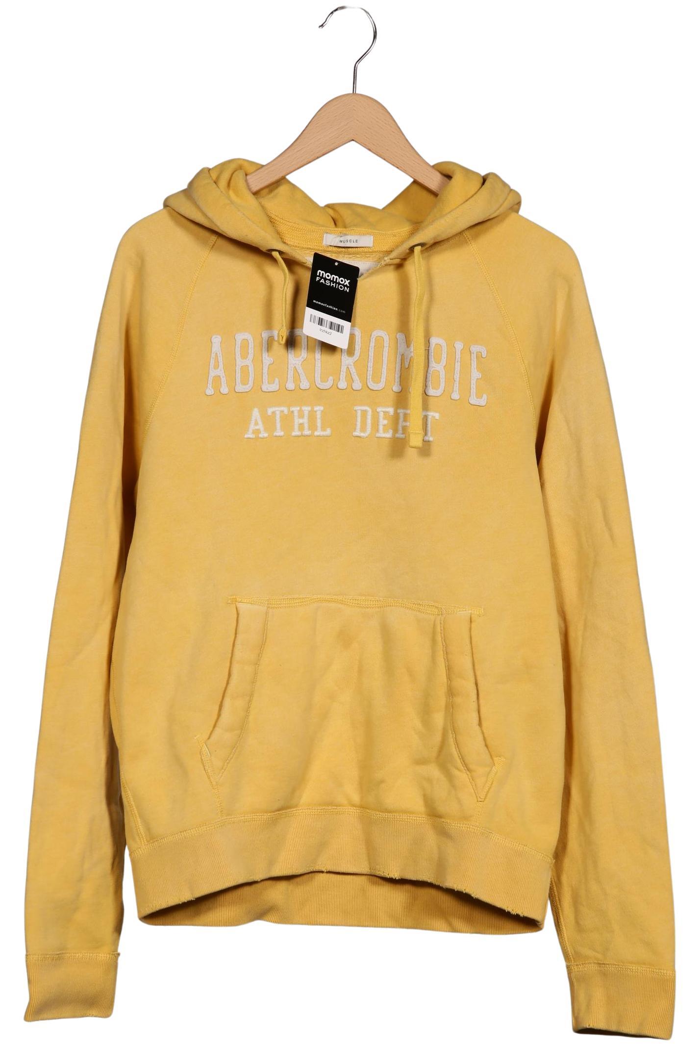 Thumbnail - Abercrombie &amp; Fitch Herren Kapuzenpullover, gelb, Gr. 52
