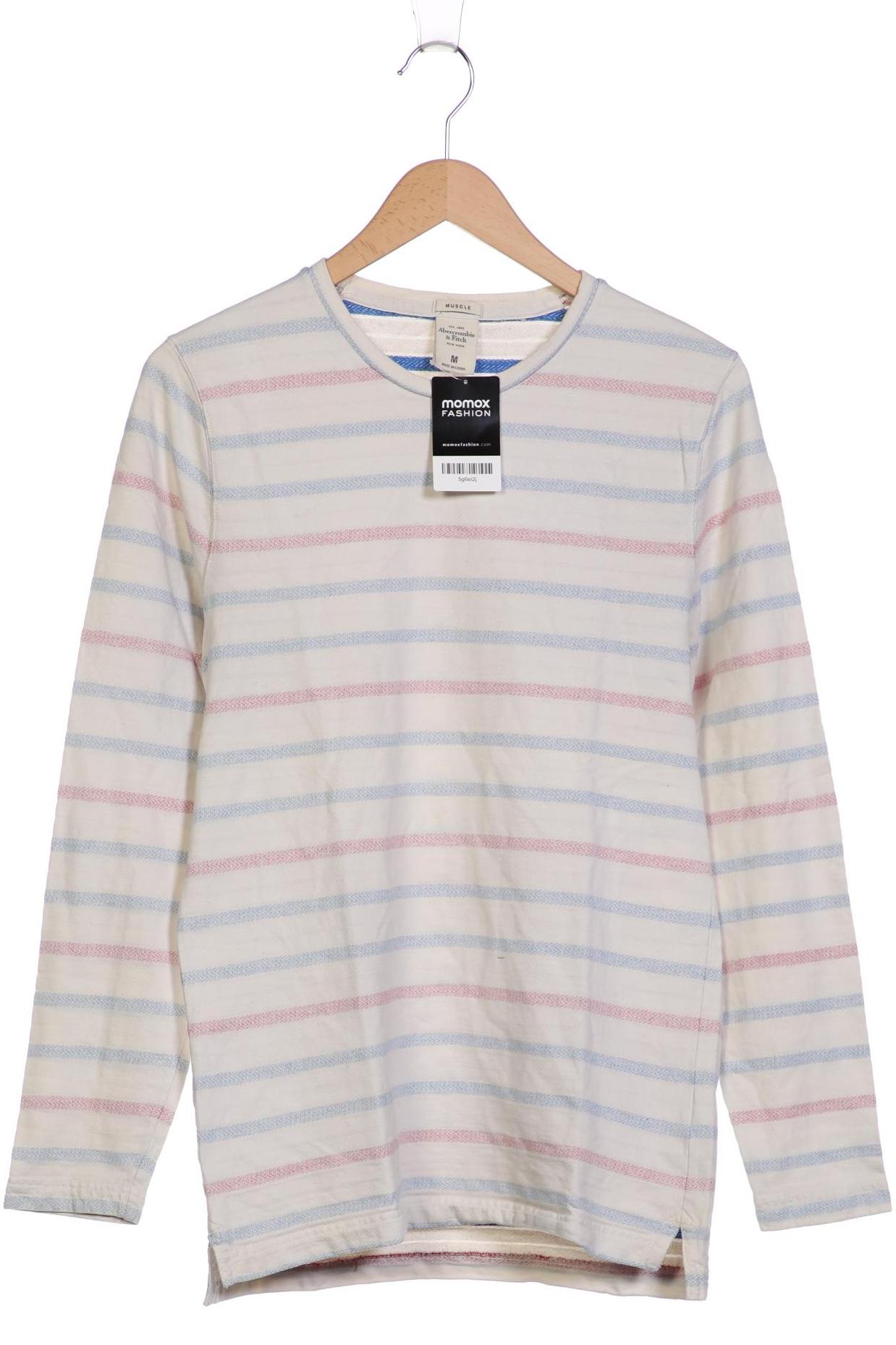 

Abercrombie & Fitch Herren Sweatshirt, weiß, Gr. 48