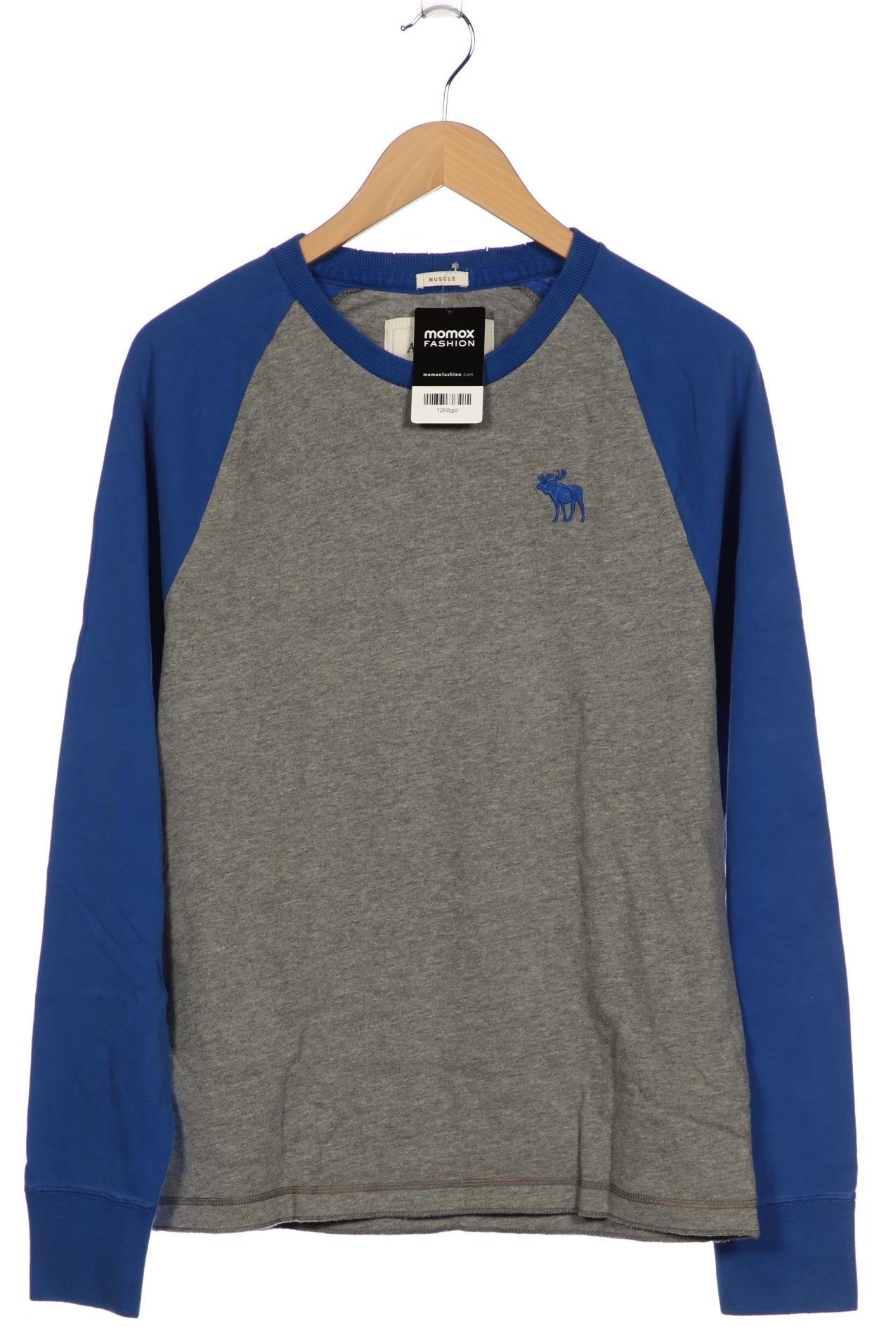 

Abercrombie & Fitch Herren Langarmshirt, grau, Gr. 56