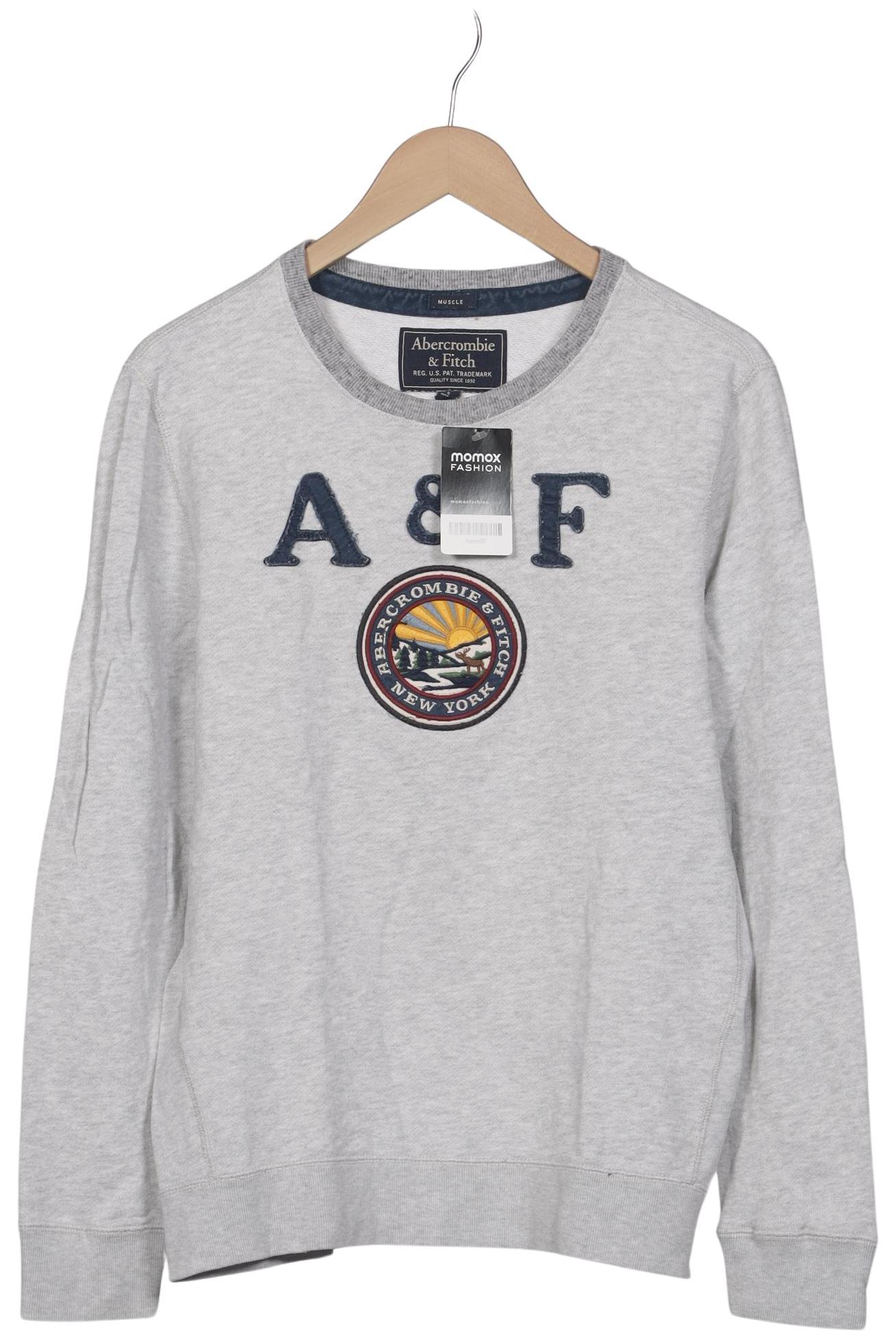 Thumbnail - Abercrombie &amp; Fitch Herren Sweatshirt, grau, Gr. 46