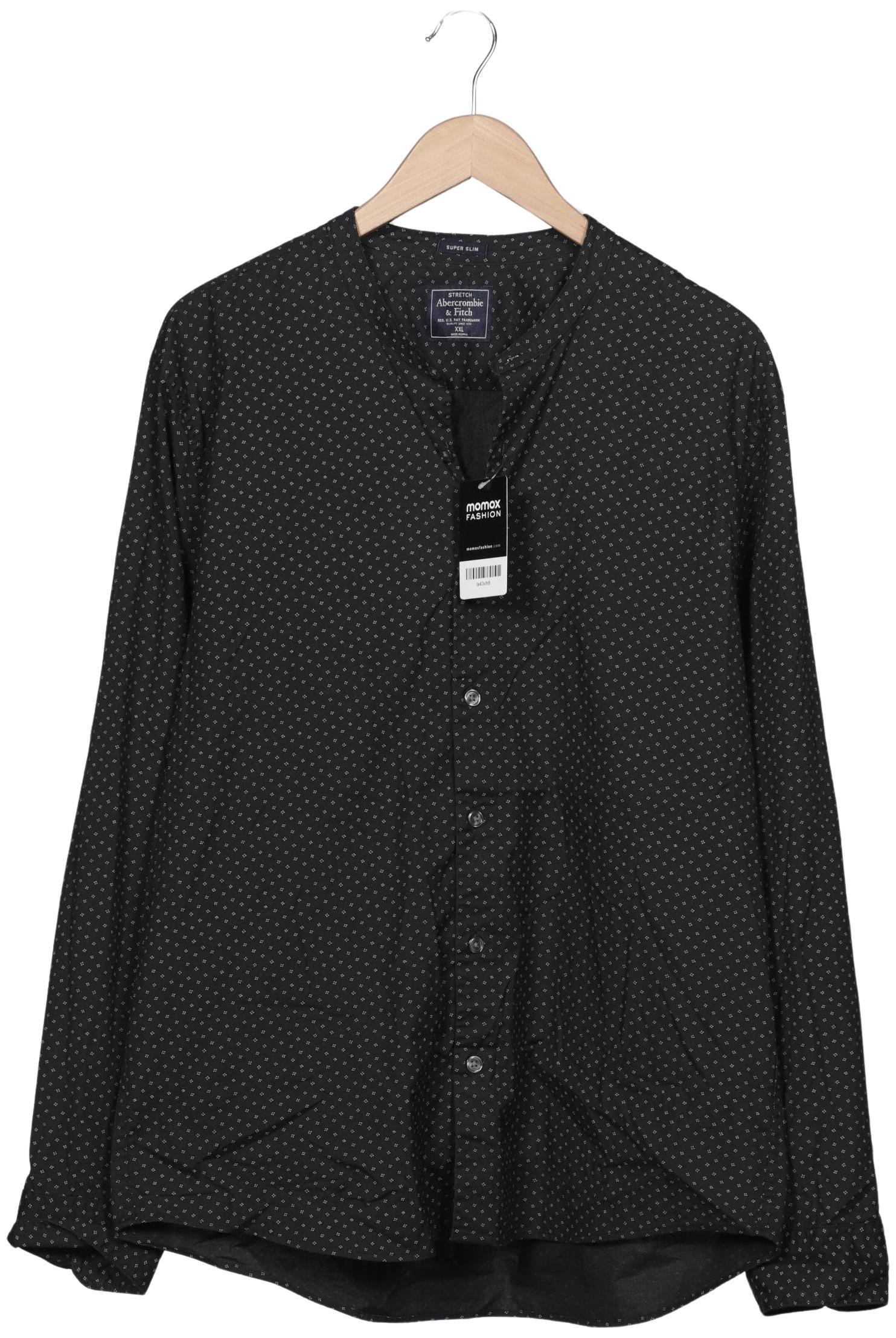 Thumbnail - Abercrombie &amp; Fitch Herren Hemd, schwarz, Gr. 56