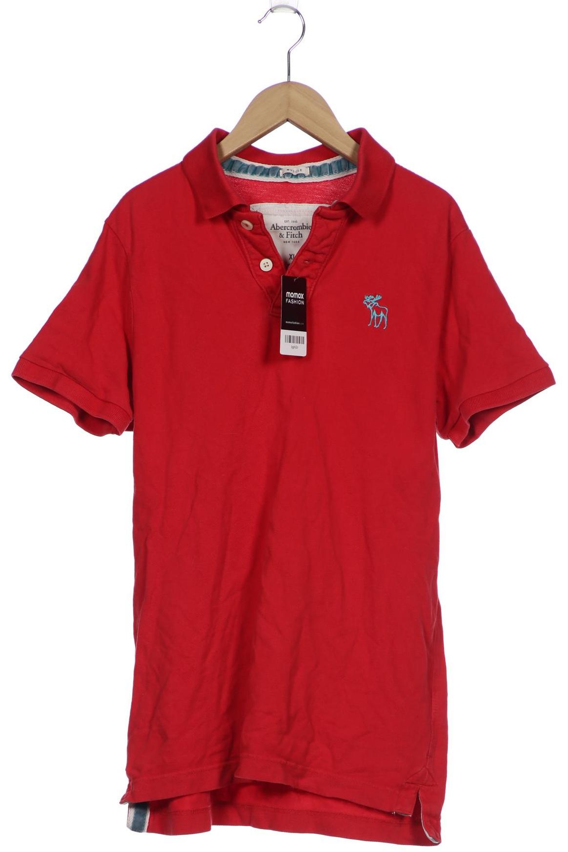 

Abercrombie & Fitch Herren Poloshirt, rot