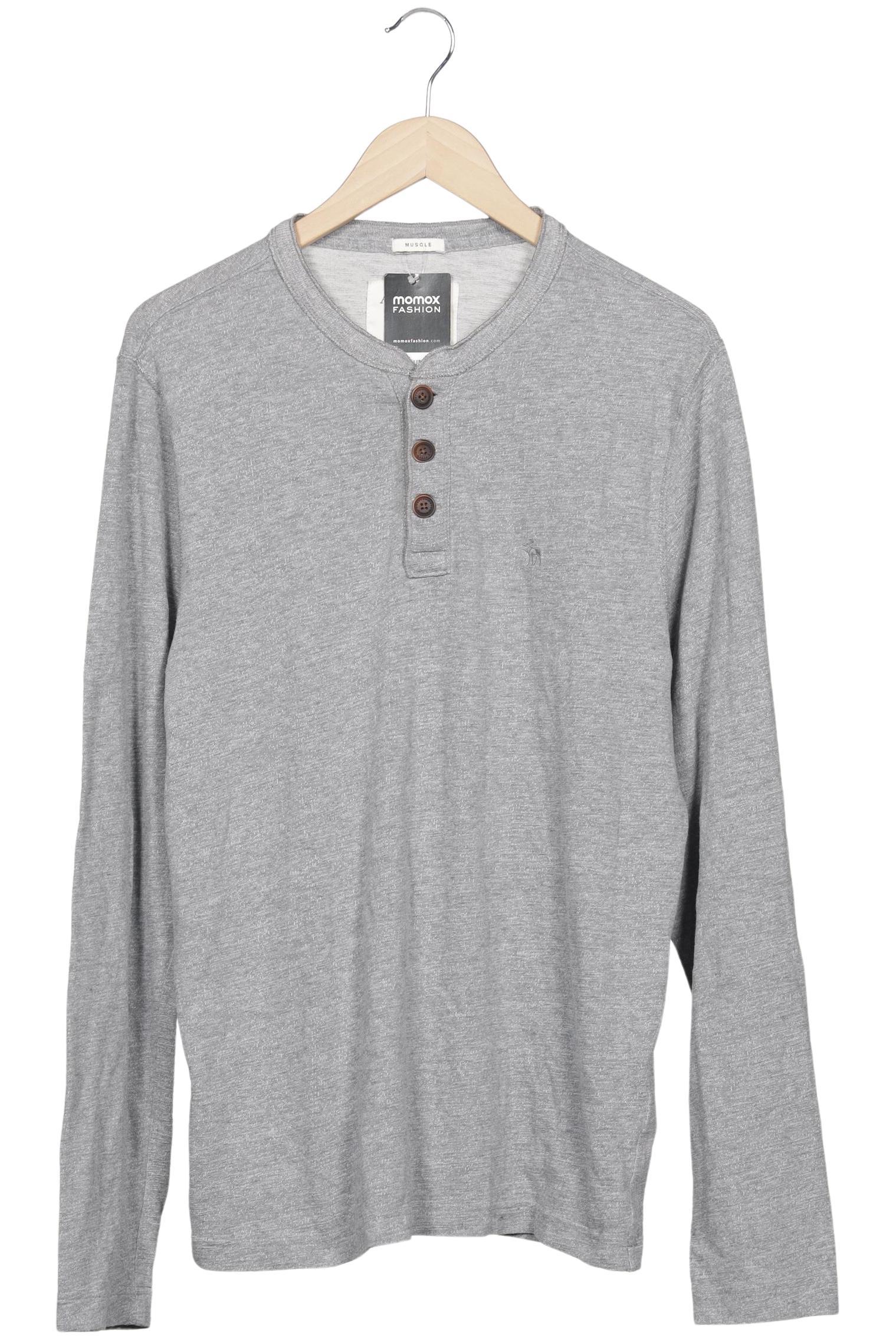 

Abercrombie & Fitch Herren Langarmshirt, grau, Gr. 54