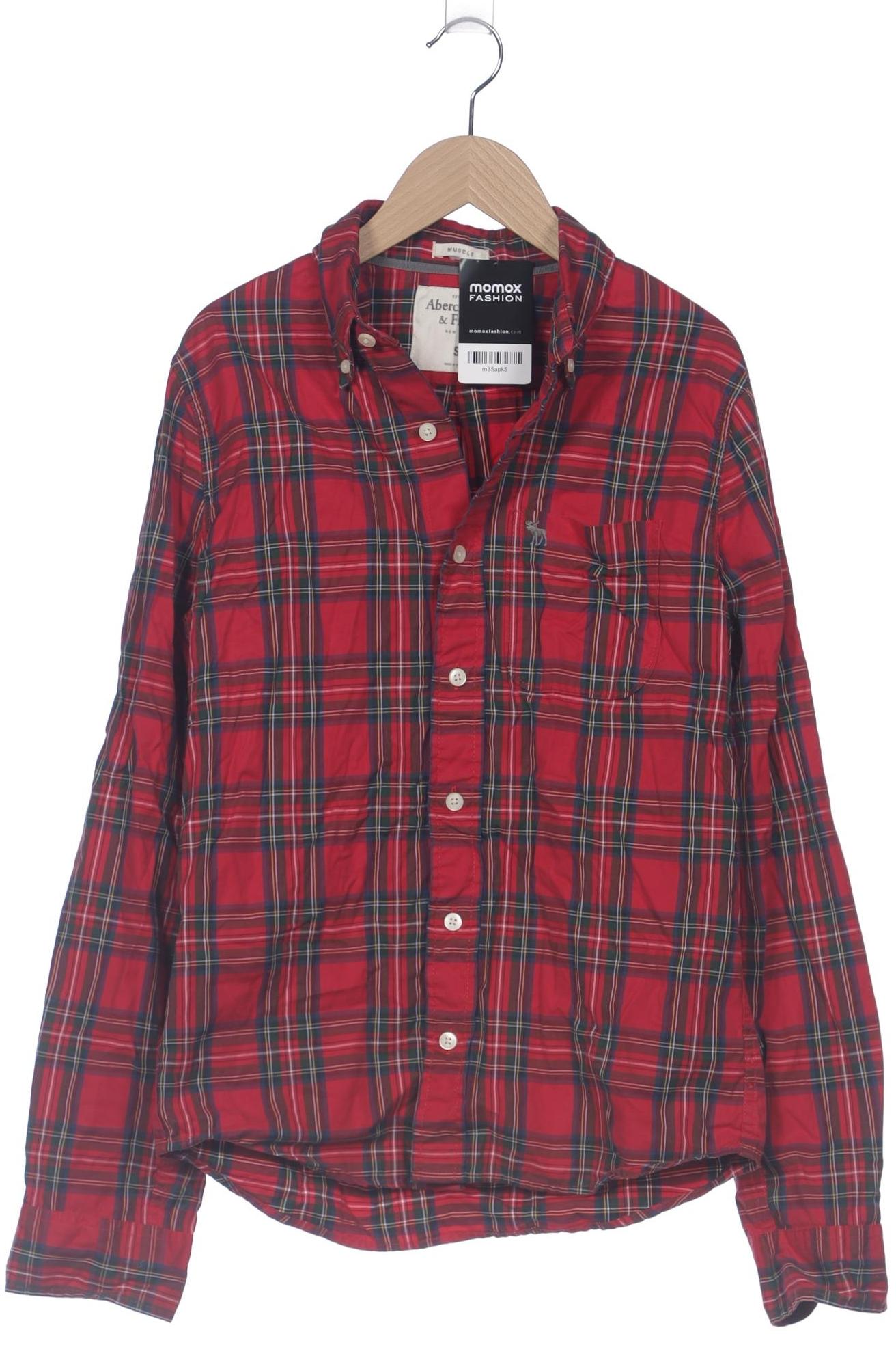 

Abercrombie & Fitch Herren Hemd, rot, Gr. 46