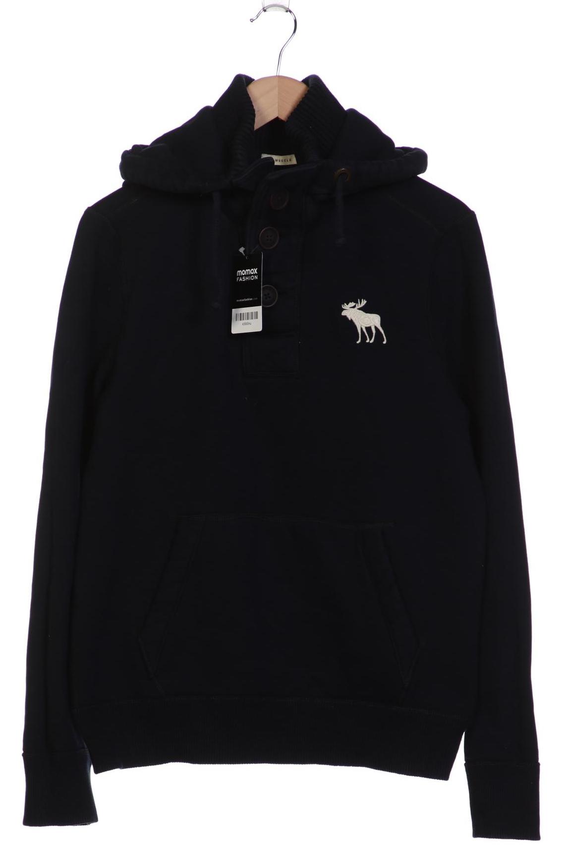 

Abercrombie & Fitch Herren Kapuzenpullover, marineblau, Gr. 48