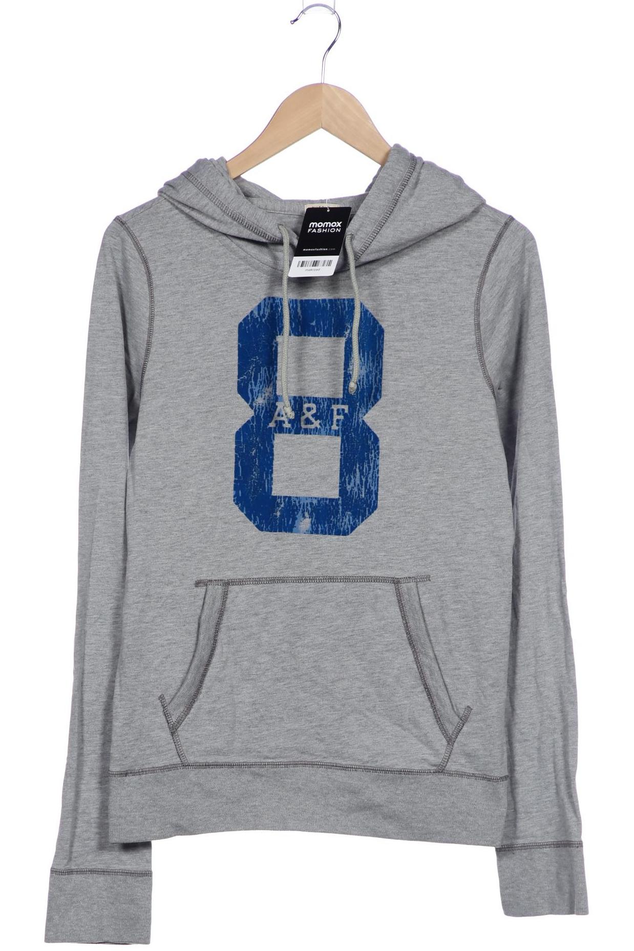 

Abercrombie & Fitch Herren Kapuzenpullover, grau, Gr. 48