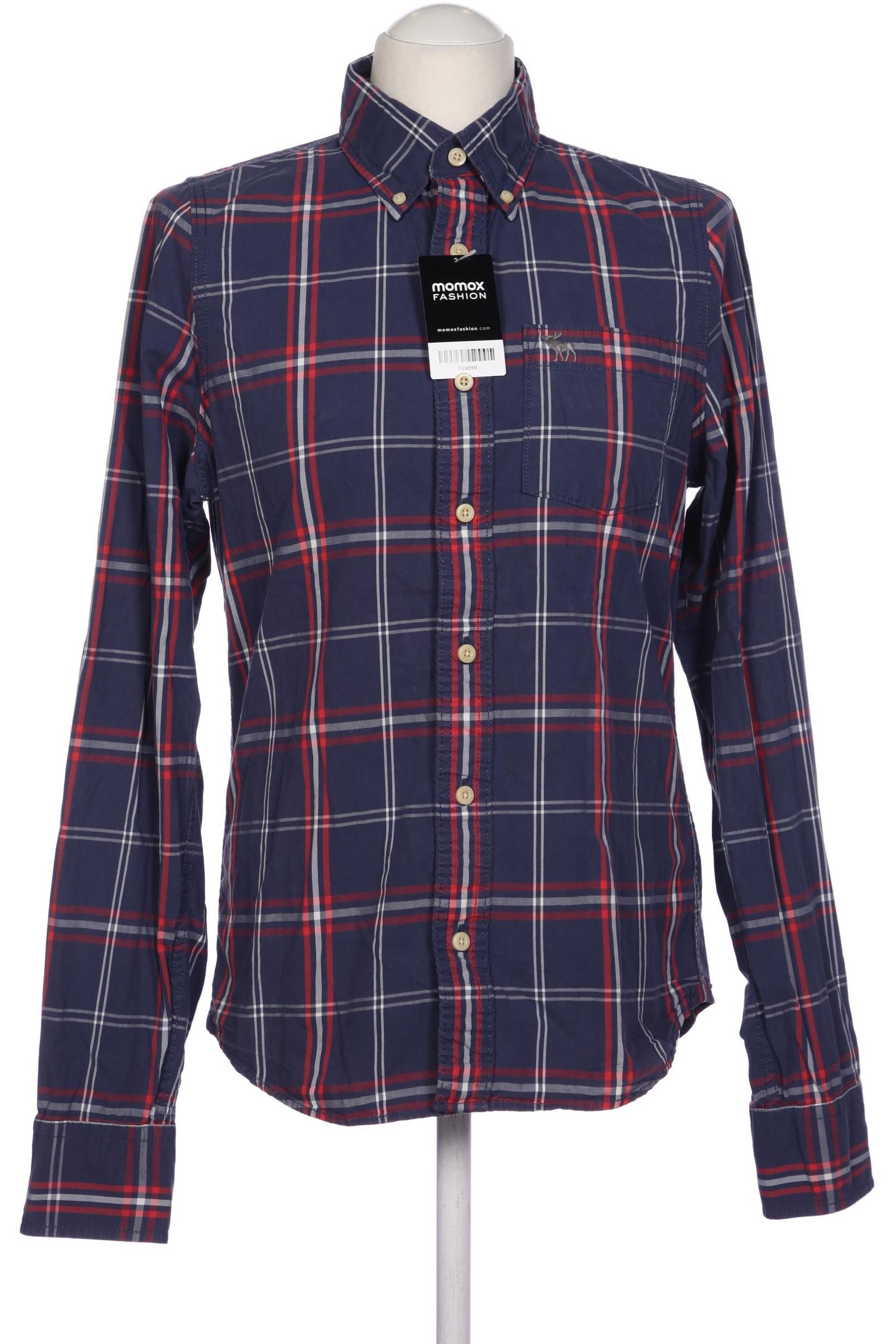 

Abercrombie & Fitch Herren Hemd, marineblau