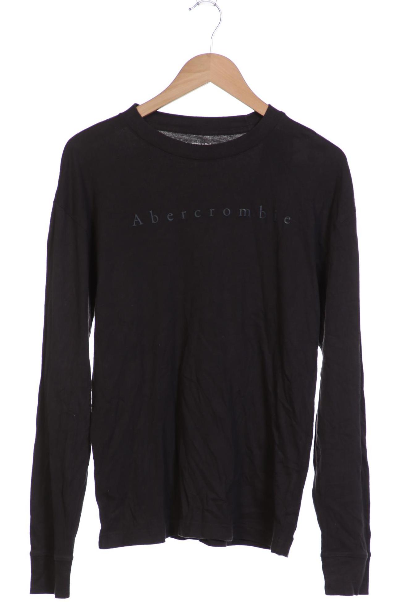 

Abercrombie & Fitch Herren Langarmshirt, grau