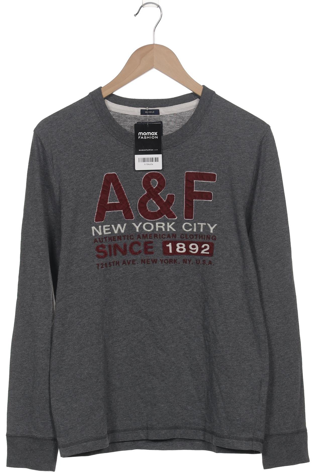 

Abercrombie & Fitch Herren Sweatshirt, grau, Gr. 46