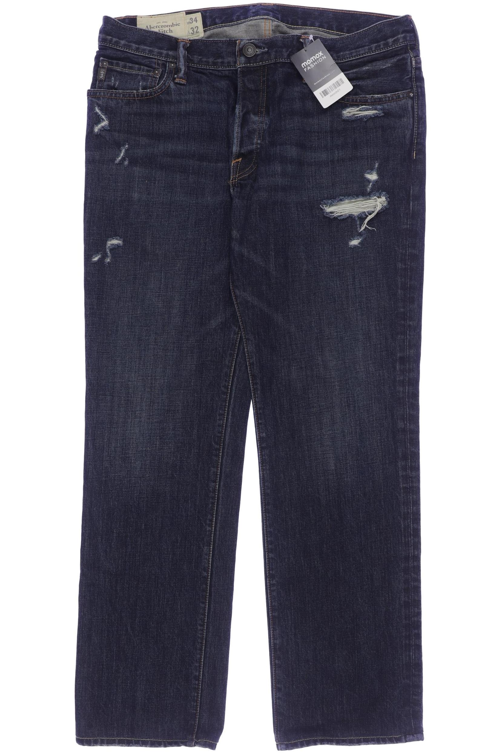 

Abercrombie & Fitch Herren Jeans, marineblau, Gr. 34