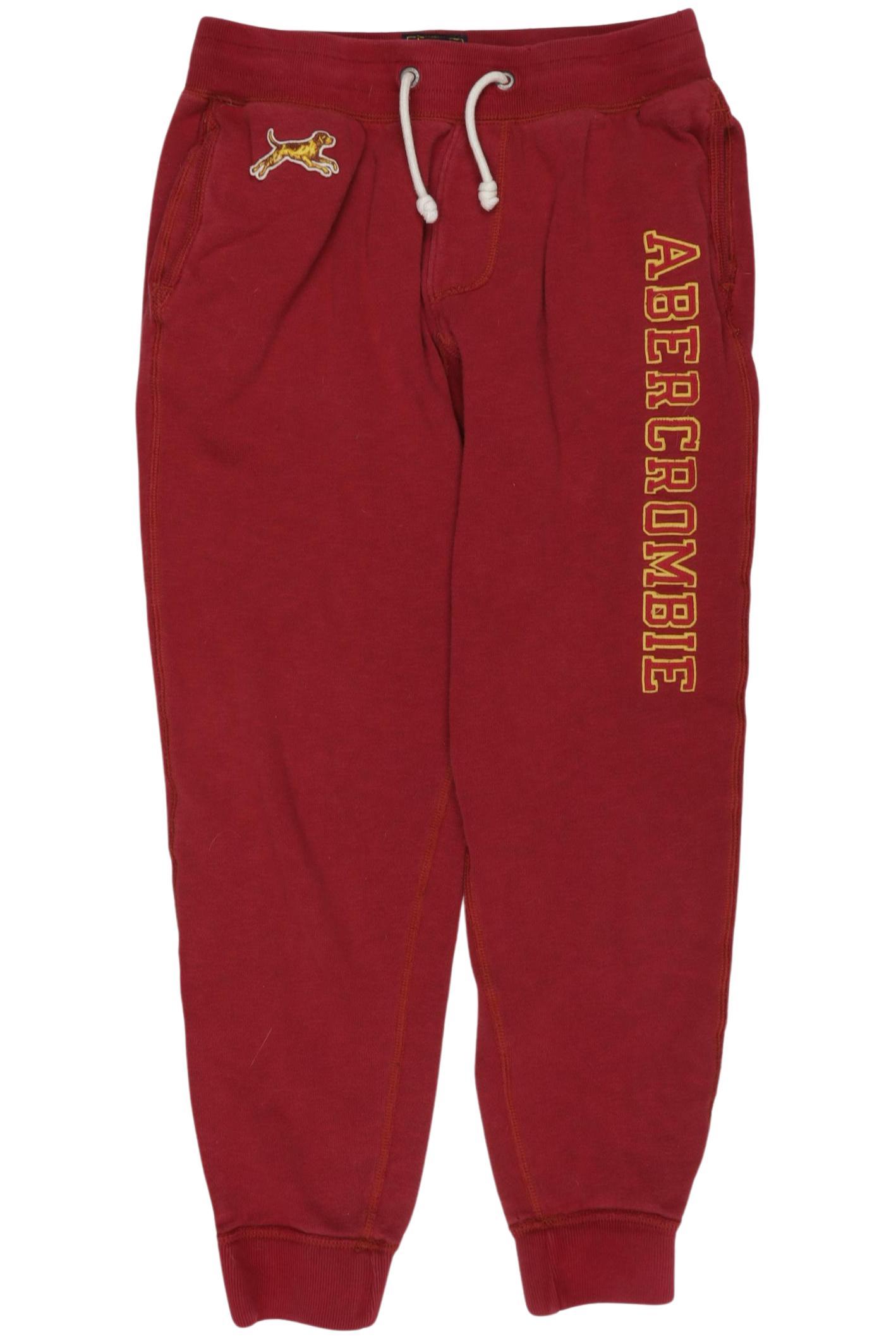 

Abercrombie & Fitch Herren Stoffhose, rot, Gr. 0