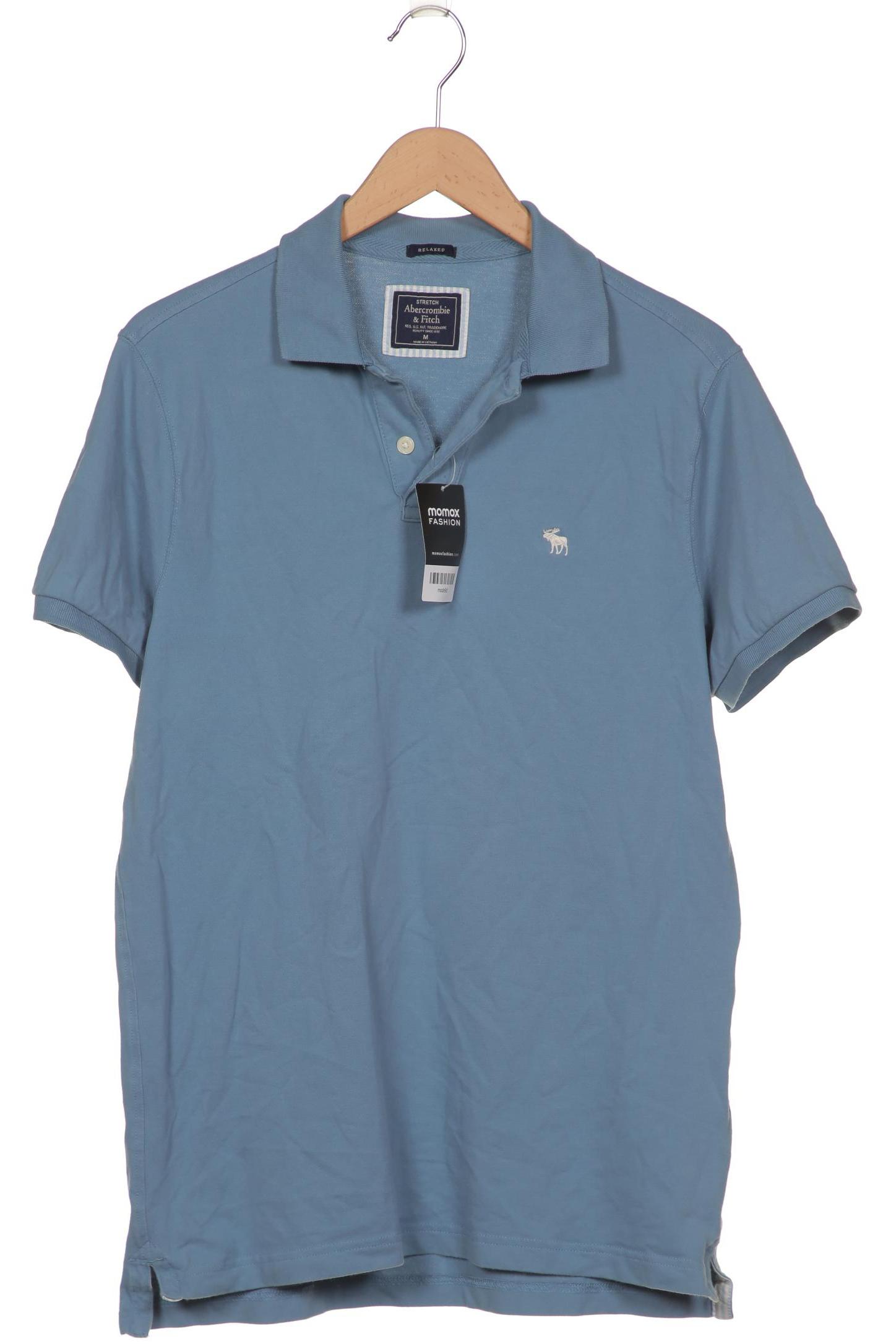 

Abercrombie & Fitch Herren Poloshirt, blau