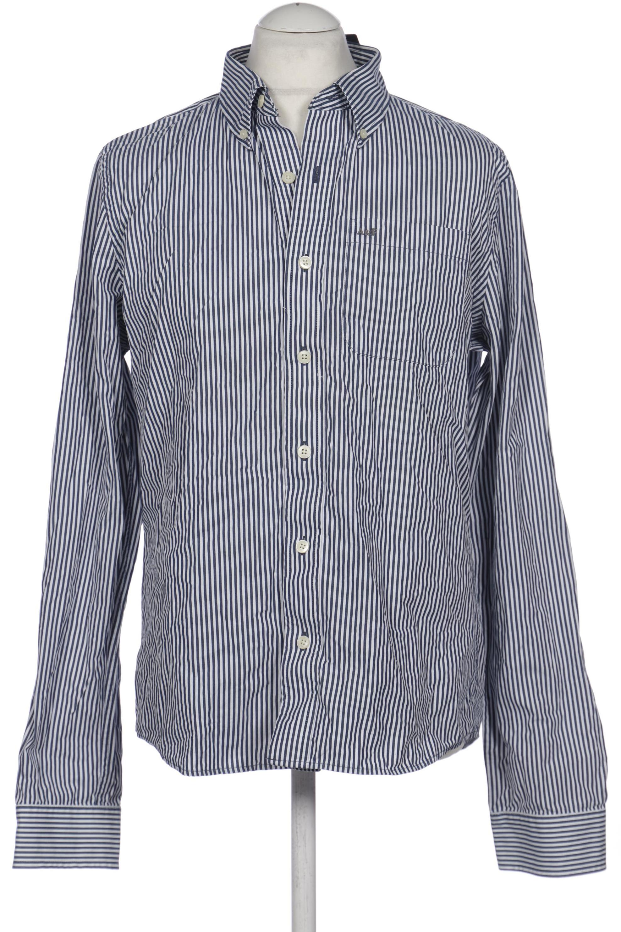 

Abercrombie & Fitch Herren Hemd, marineblau, Gr. 54