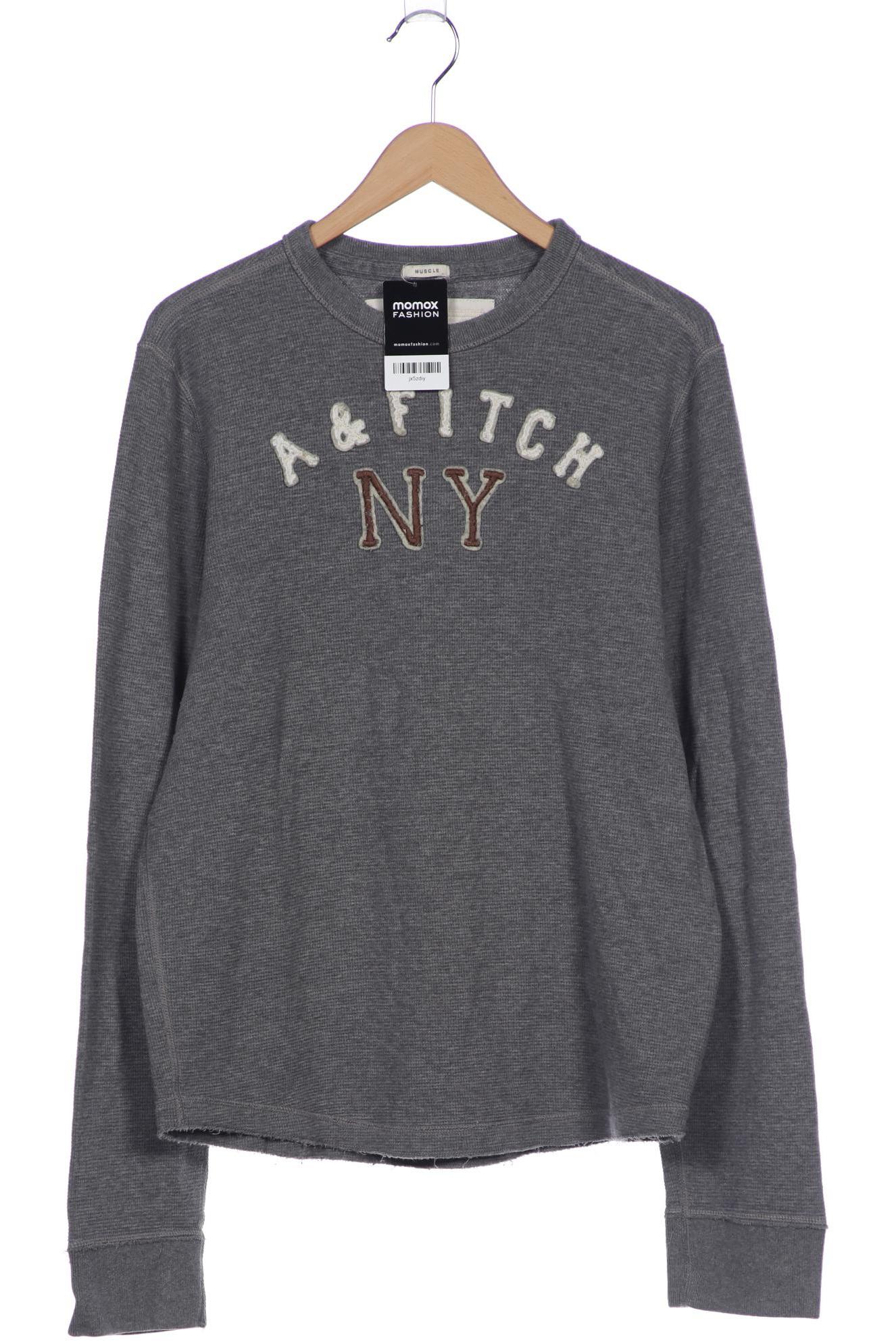 

Abercrombie & Fitch Herren Pullover, grau, Gr. 54