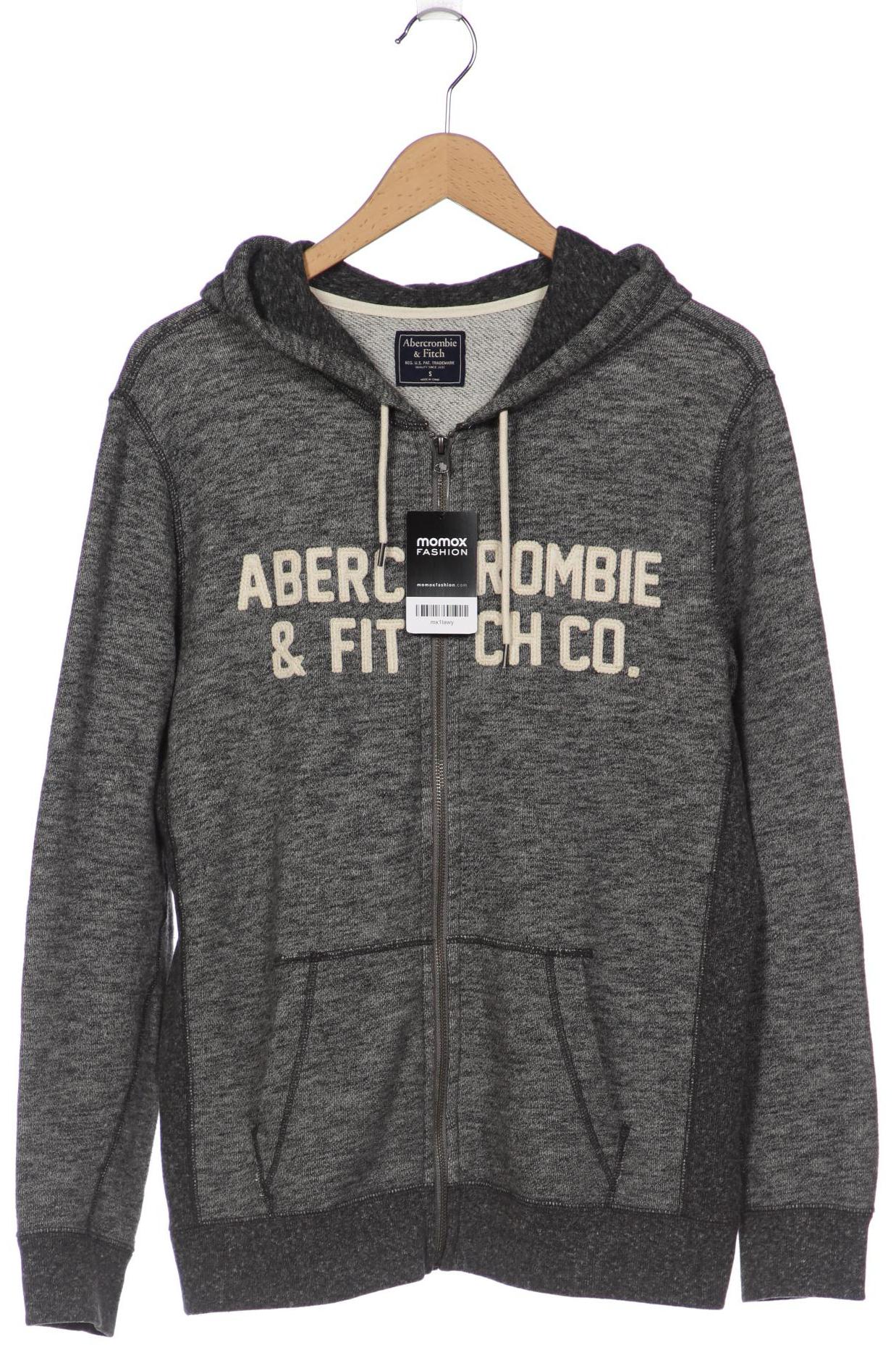 

Abercrombie & Fitch Herren Kapuzenpullover, grau