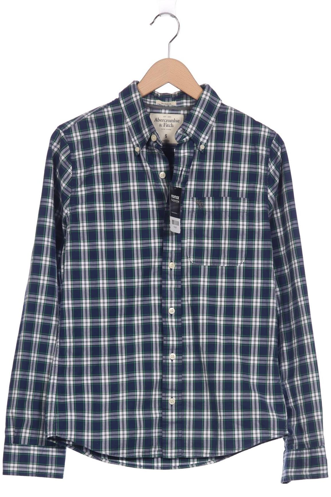 

Abercrombie & Fitch Herren Hemd, marineblau, Gr. 46