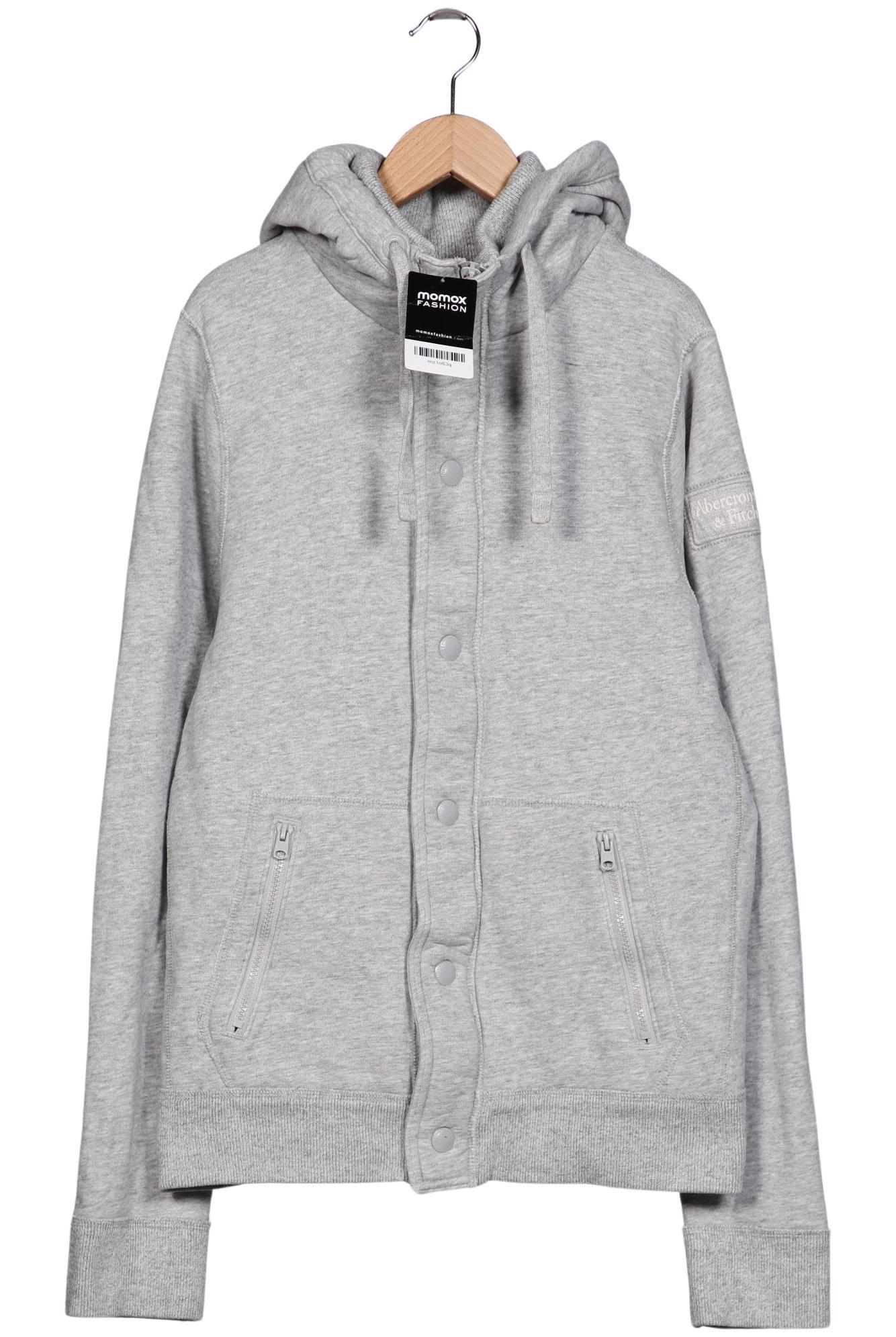 

Abercrombie & Fitch Herren Kapuzenpullover, grau, Gr. 52
