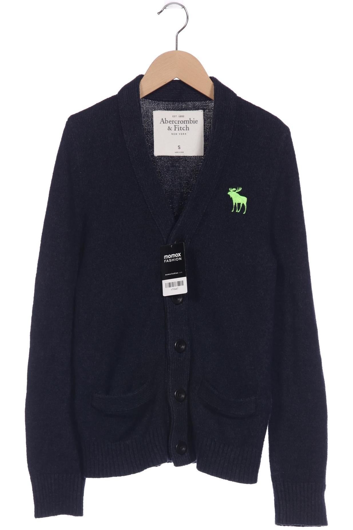 

Abercrombie & Fitch Herren Strickjacke, marineblau, Gr. 46