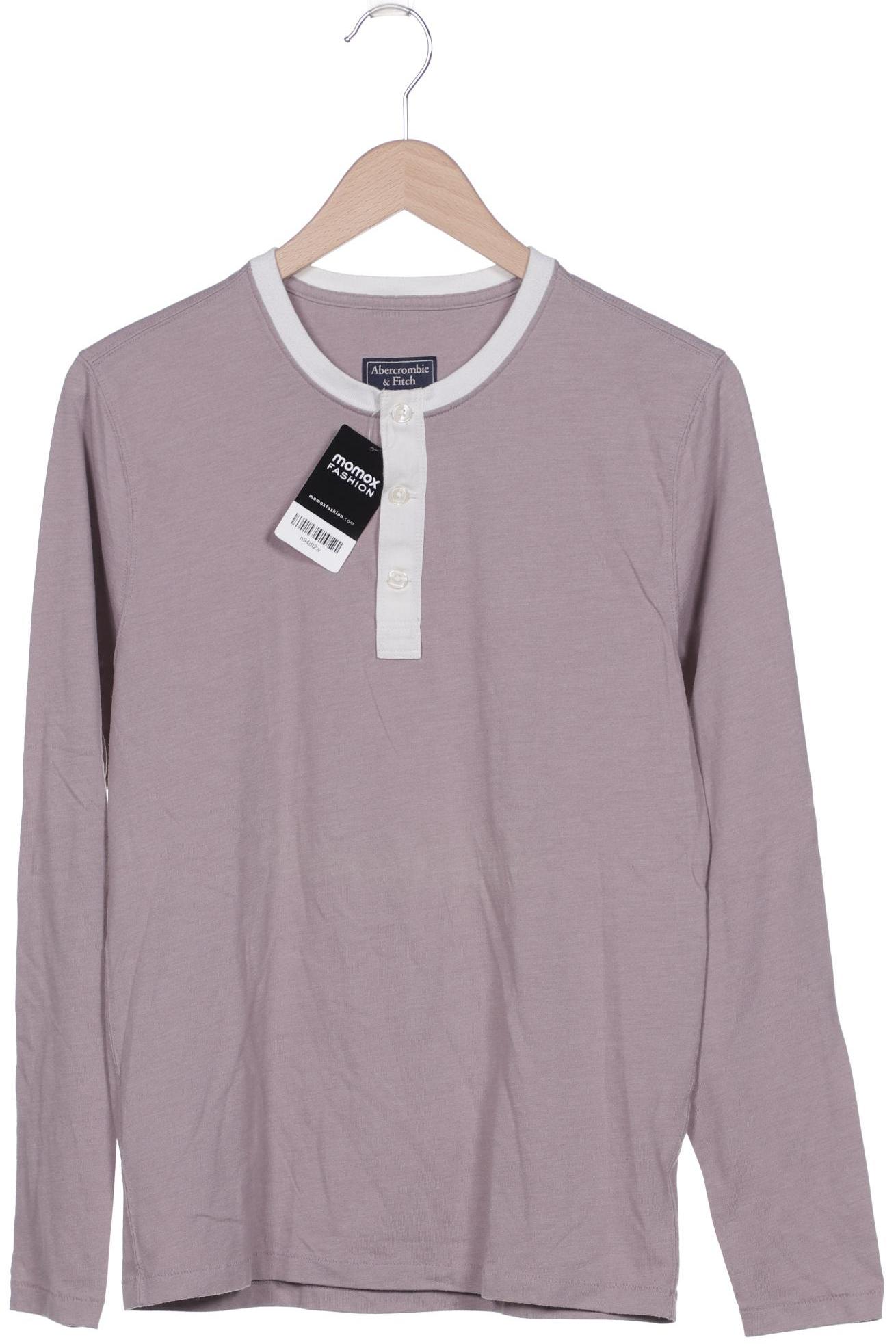 

Abercrombie & Fitch Herren Langarmshirt, beige