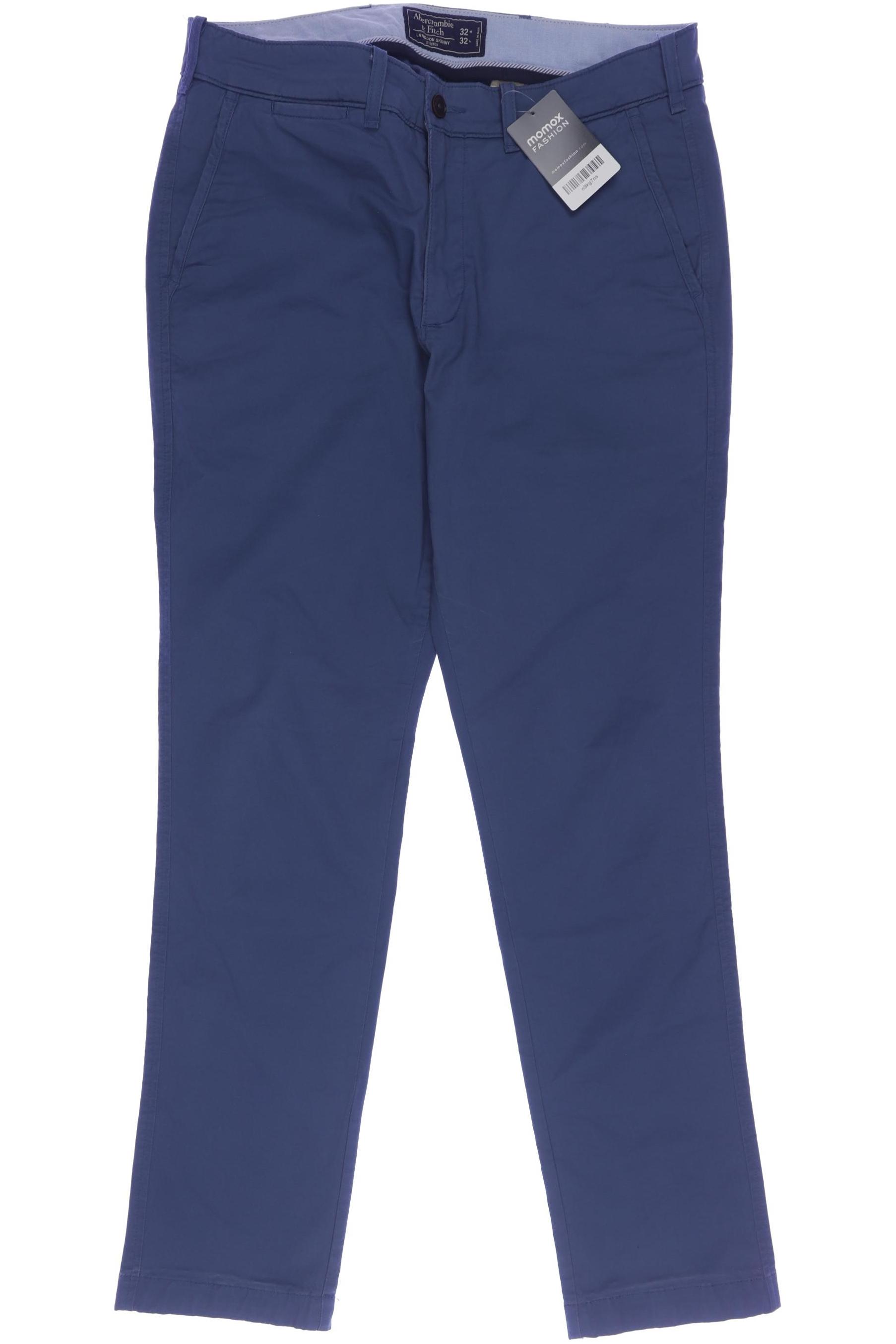 

Abercrombie & Fitch Herren Stoffhose, blau, Gr. 32
