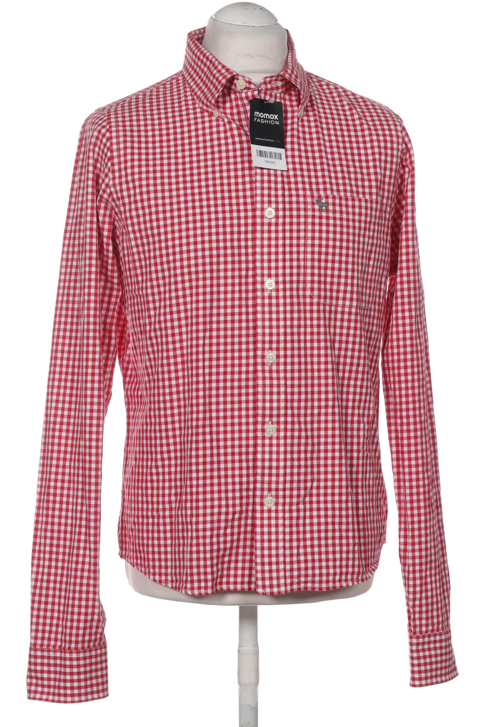 

Abercrombie & Fitch Herren Hemd, rot, Gr. 54
