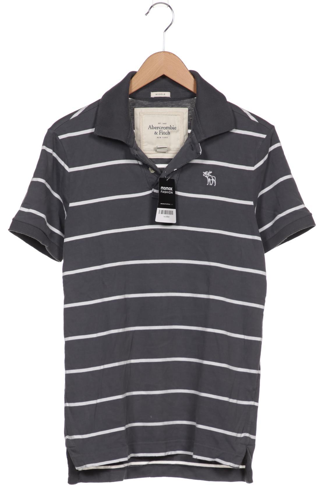 

Abercrombie & Fitch Herren Poloshirt, grau