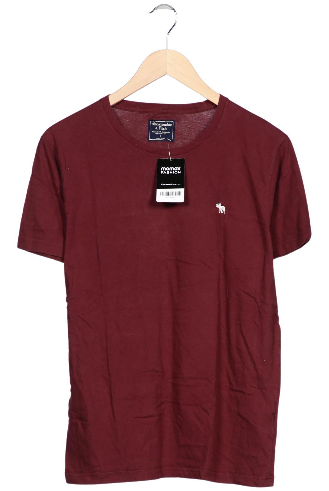 

Abercrombie & Fitch Herren T-Shirt, bordeaux, Gr. 52