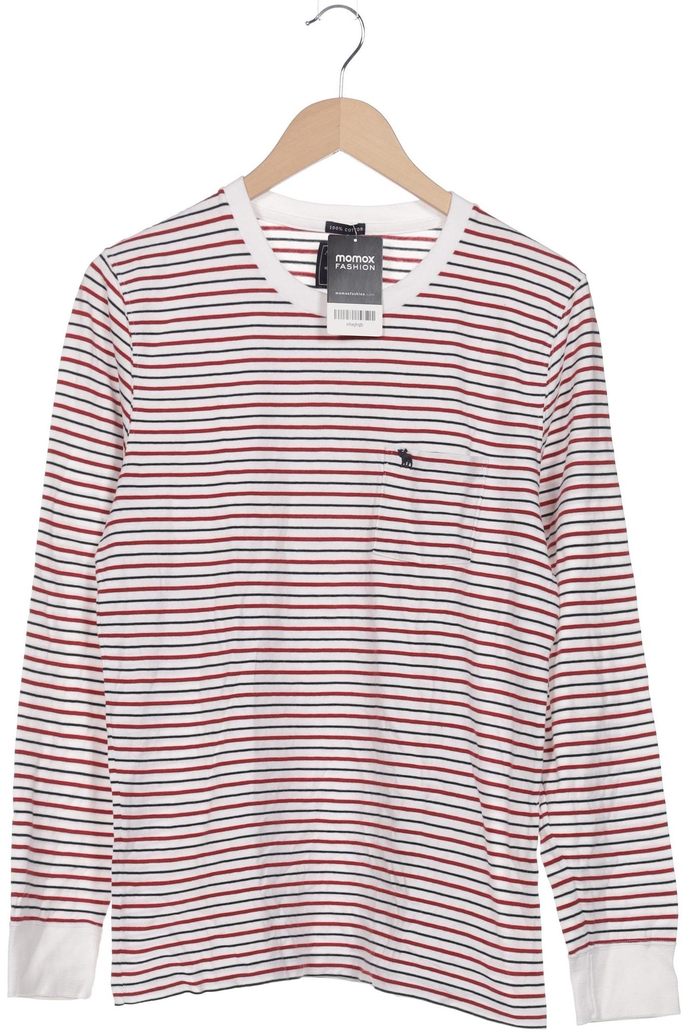 

Abercrombie & Fitch Herren Langarmshirt, weiß, Gr. 46