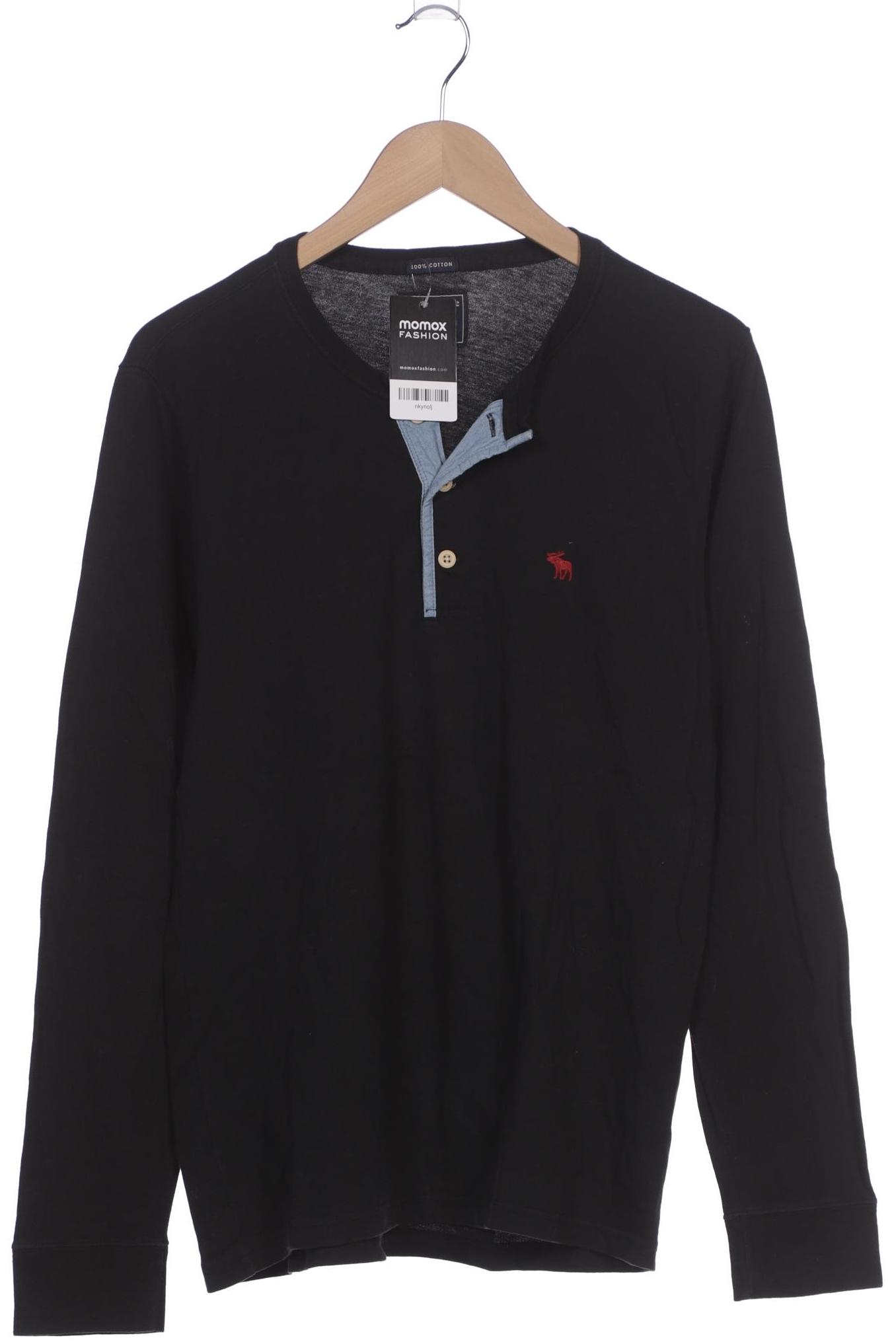 

Abercrombie & Fitch Herren Langarmshirt, schwarz, Gr. 48