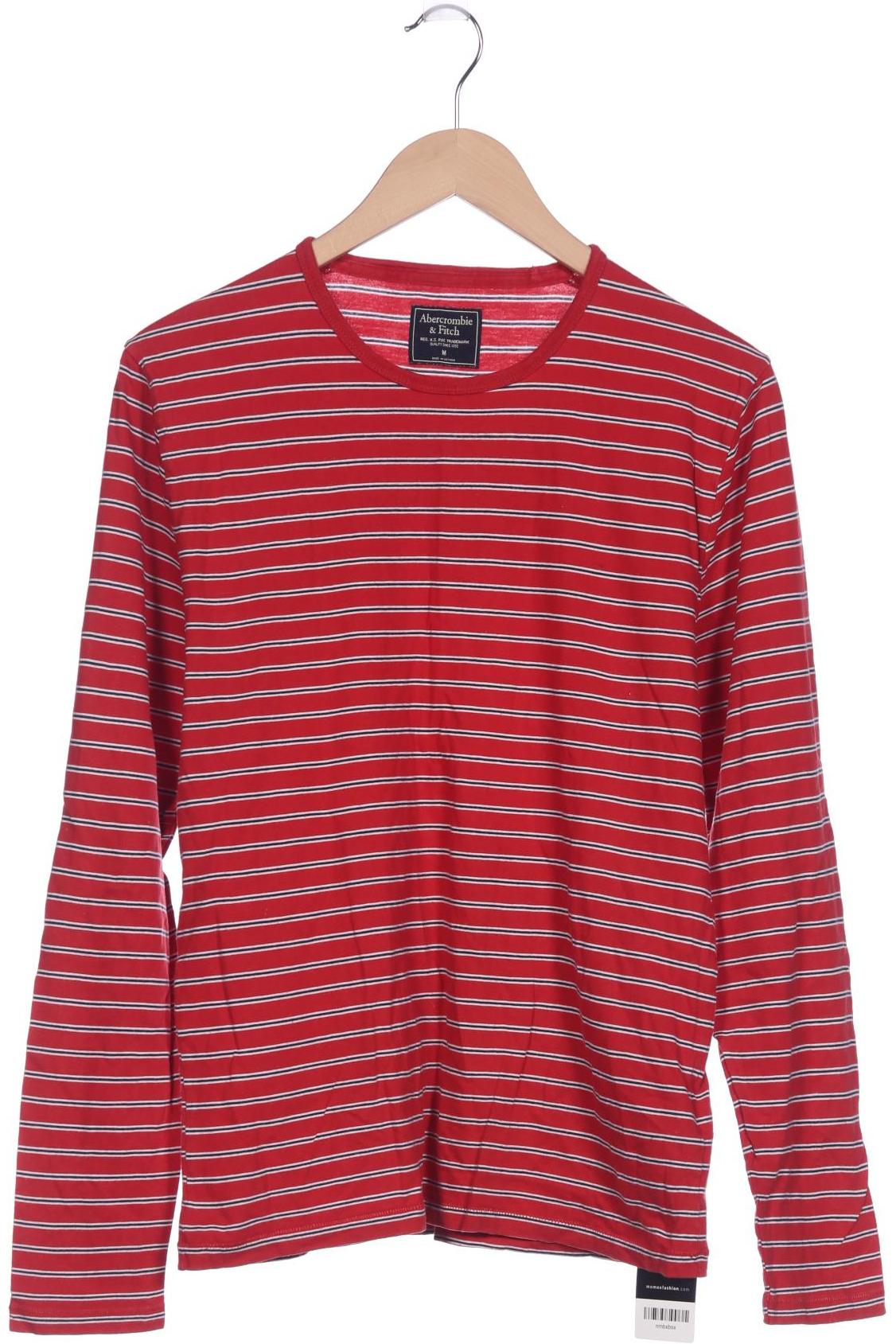 

Abercrombie & Fitch Herren Langarmshirt, rot, Gr. 48