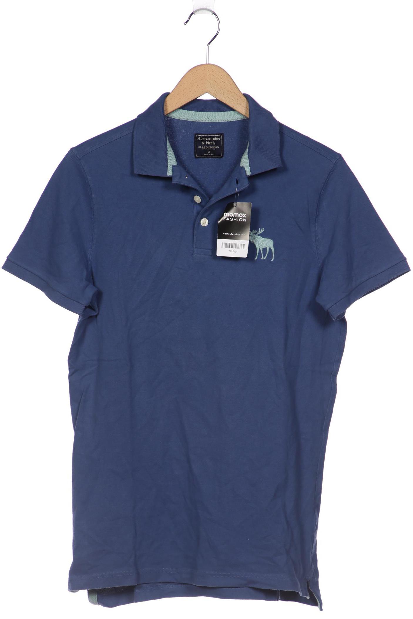 

Abercrombie & Fitch Herren Poloshirt, blau