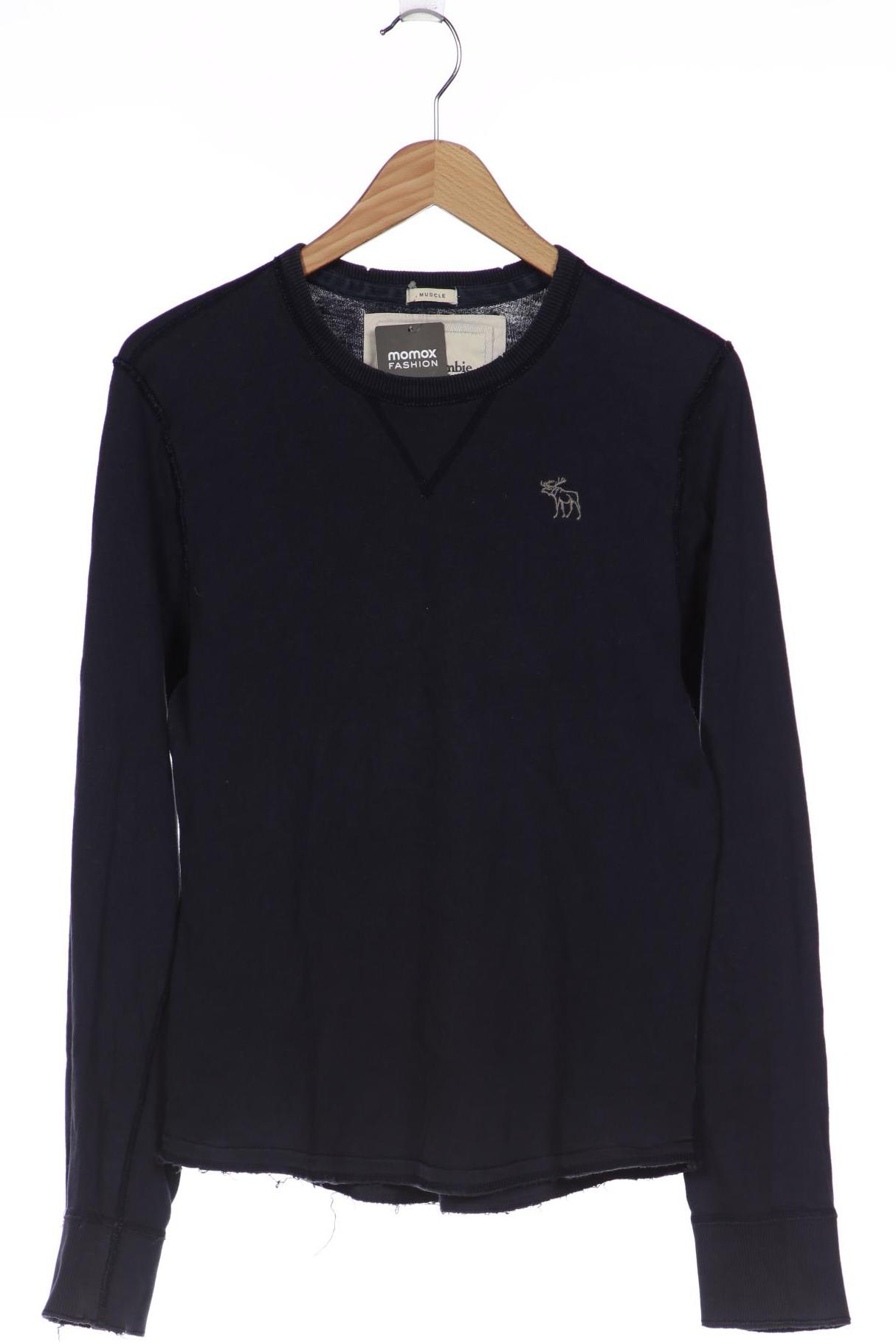

Abercrombie & Fitch Herren Langarmshirt, marineblau, Gr. 46