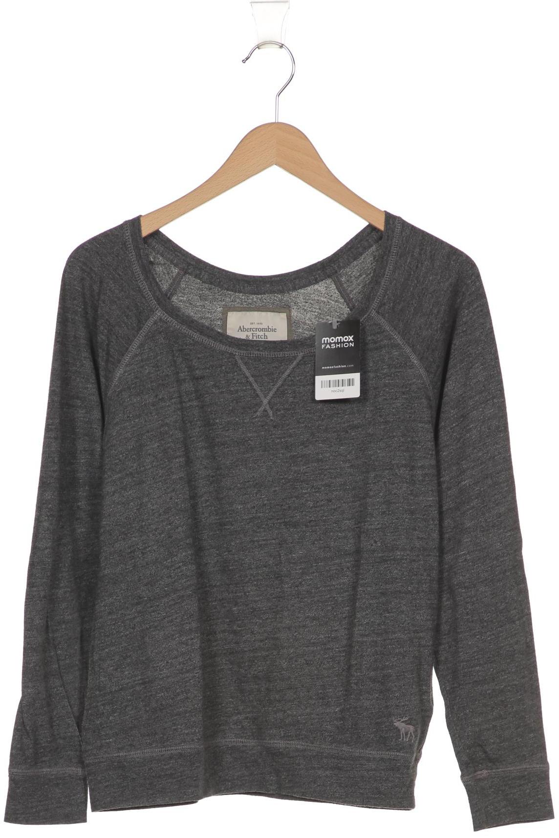 

Abercrombie & Fitch Herren Langarmshirt, grau
