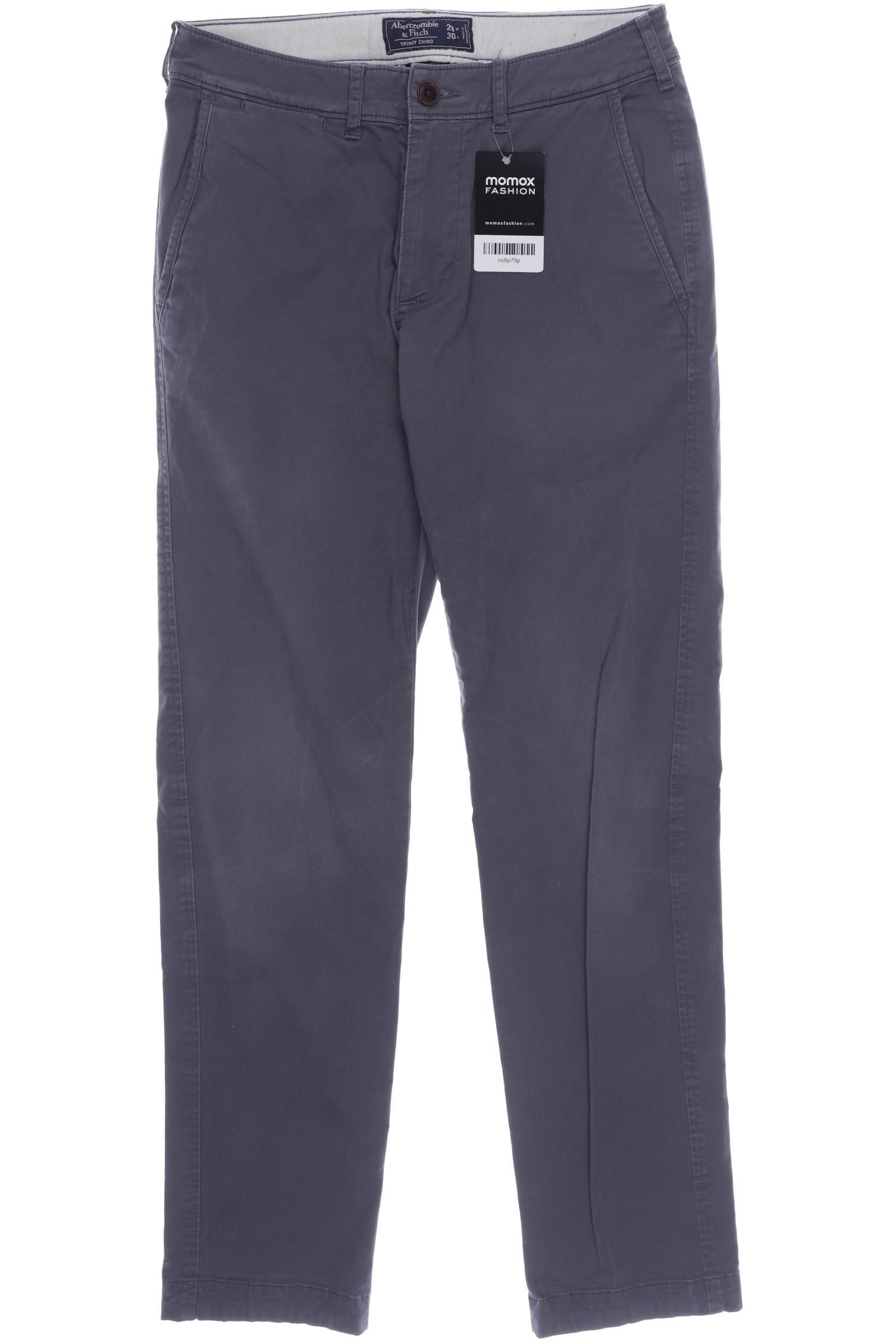 

Abercrombie & Fitch Herren Stoffhose, grau