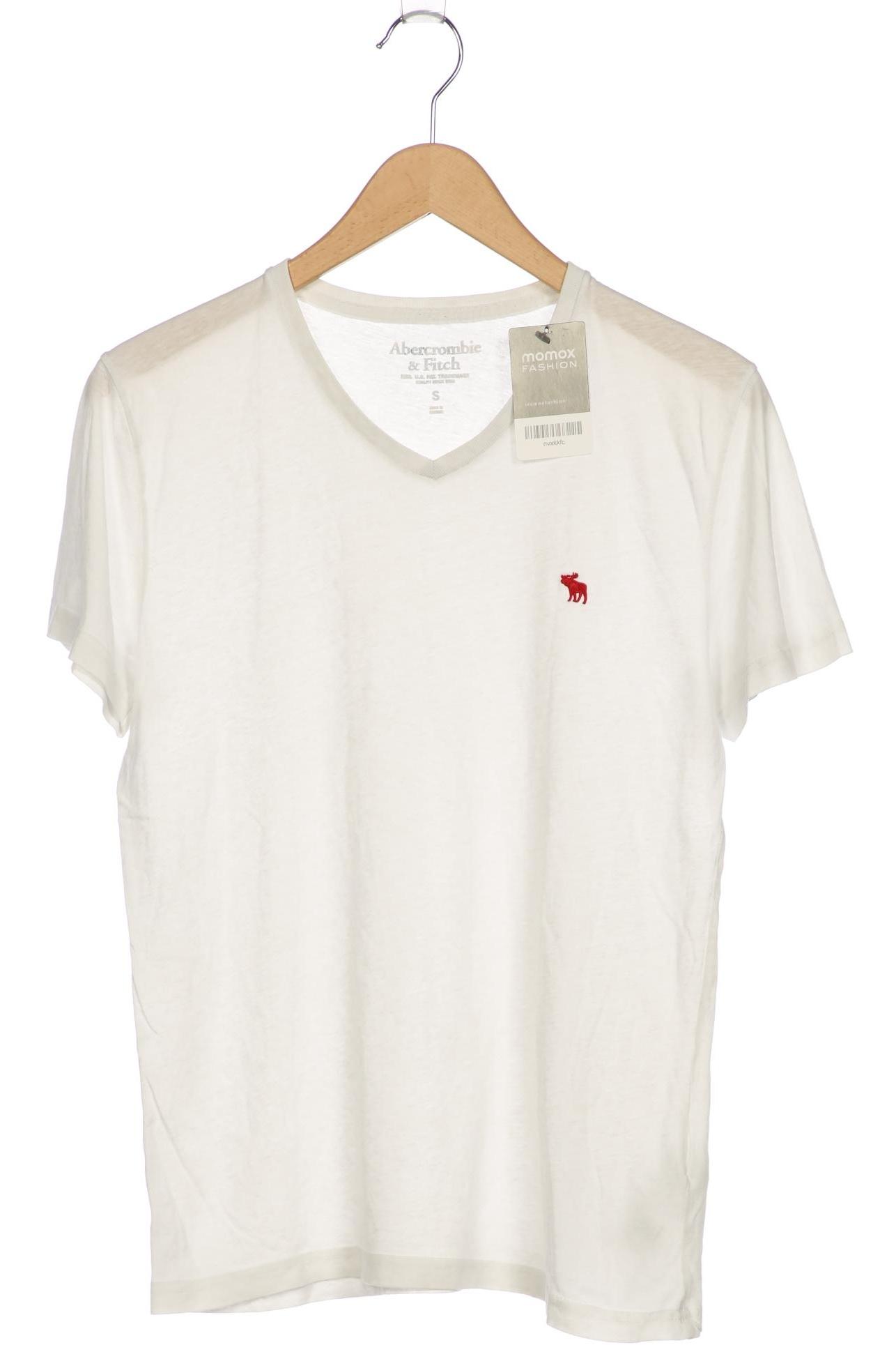 

Abercrombie & Fitch Herren T-Shirt, weiß, Gr. 46