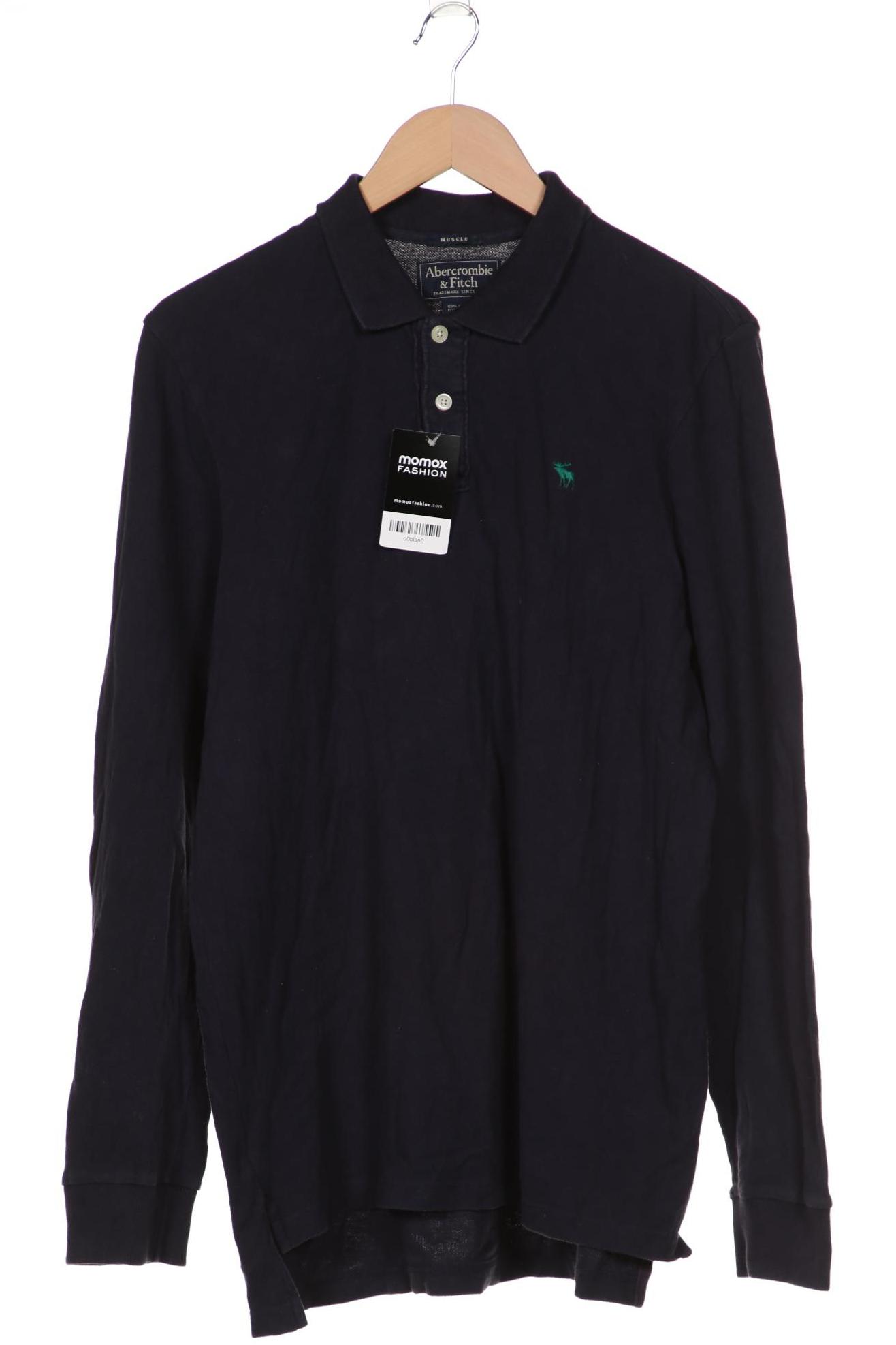 

Abercrombie & Fitch Herren Poloshirt, marineblau