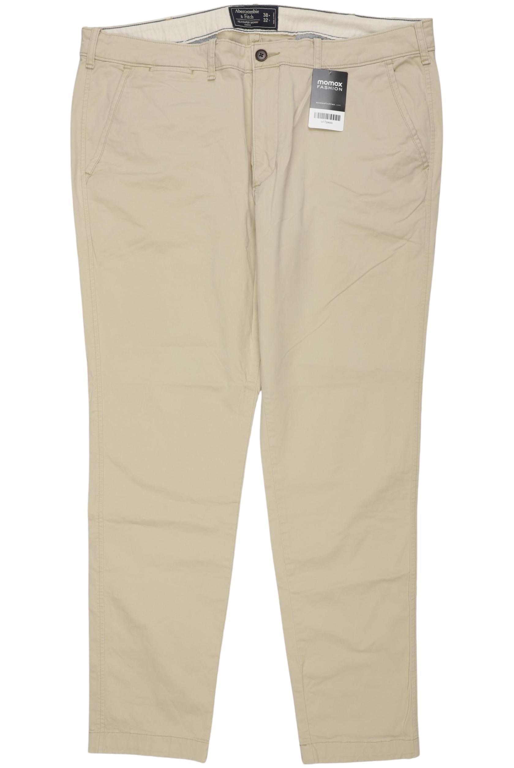 

Abercrombie & Fitch Herren Stoffhose, beige, Gr. 38