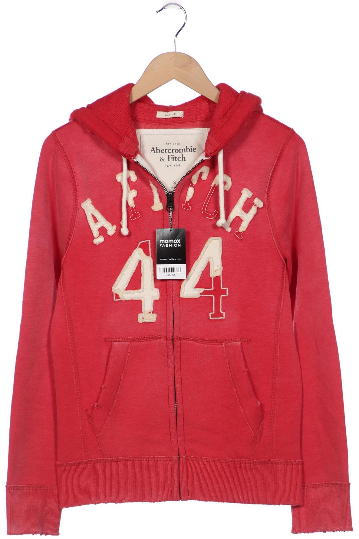

Abercrombie & Fitch Herren Kapuzenpullover, rot