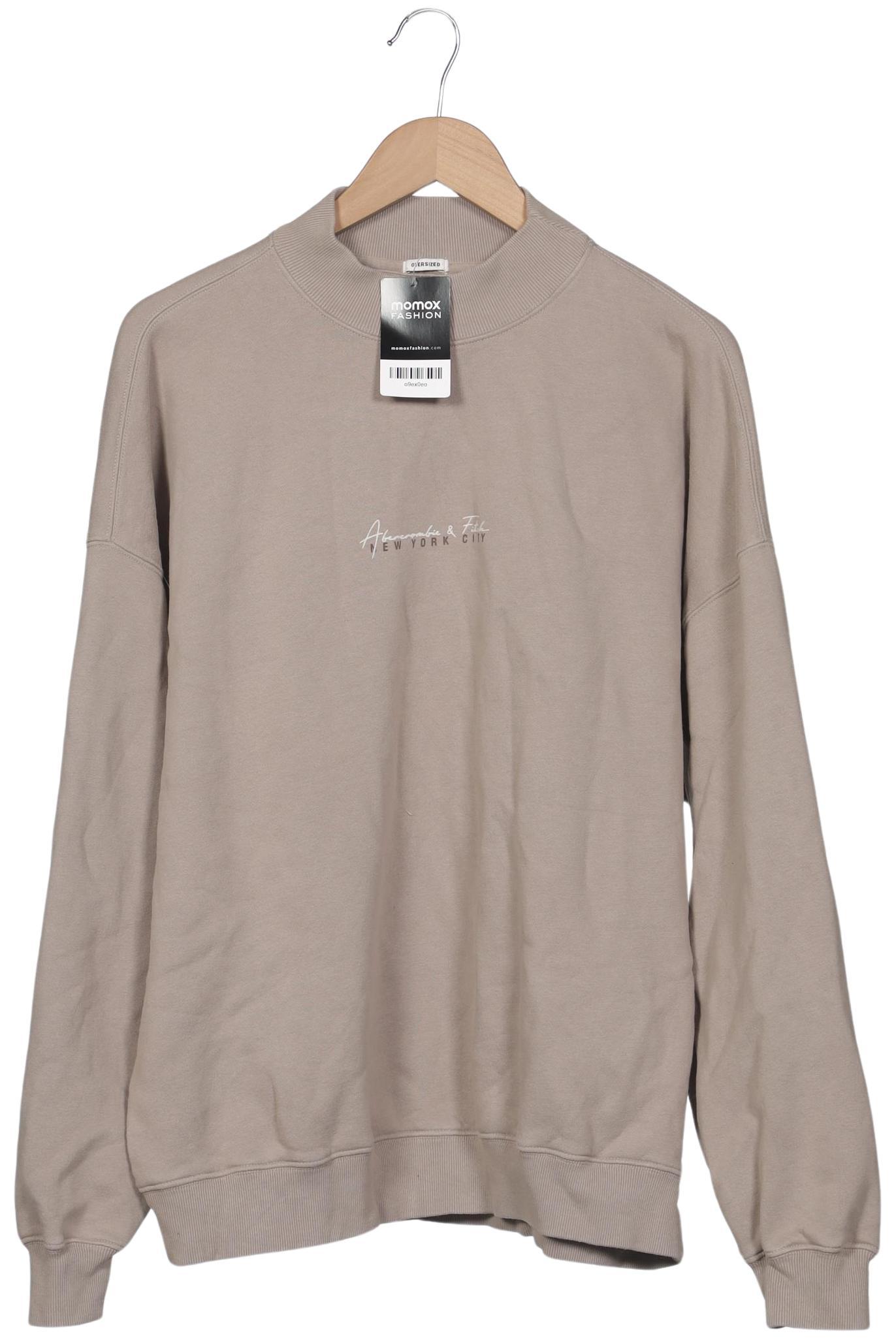 

Abercrombie & Fitch Herren Sweatshirt, beige, Gr. 52
