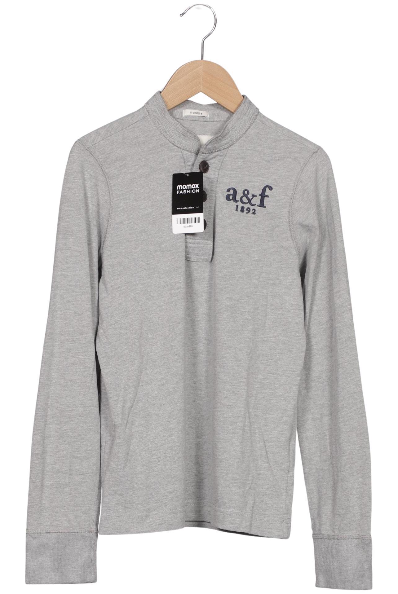 

Abercrombie & Fitch Herren Langarmshirt, grau, Gr. 52