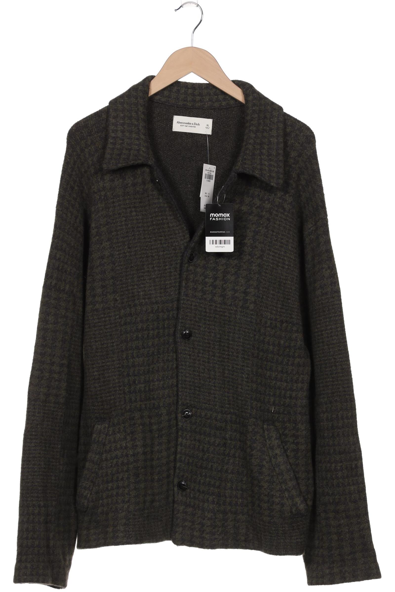 

Abercrombie & Fitch Herren Strickjacke, grün, Gr. 54