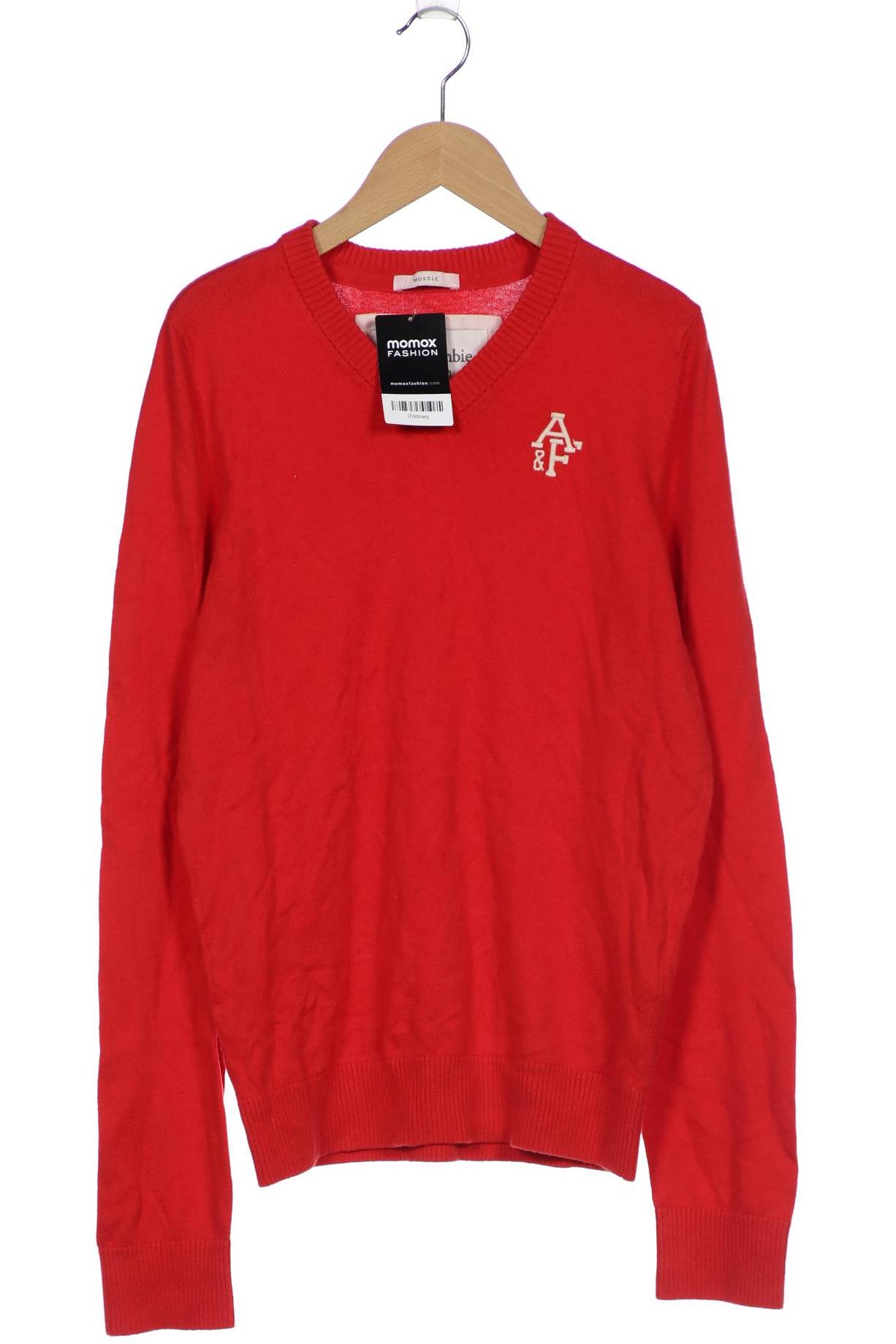 

Abercrombie & Fitch Herren Pullover, rot, Gr. 48